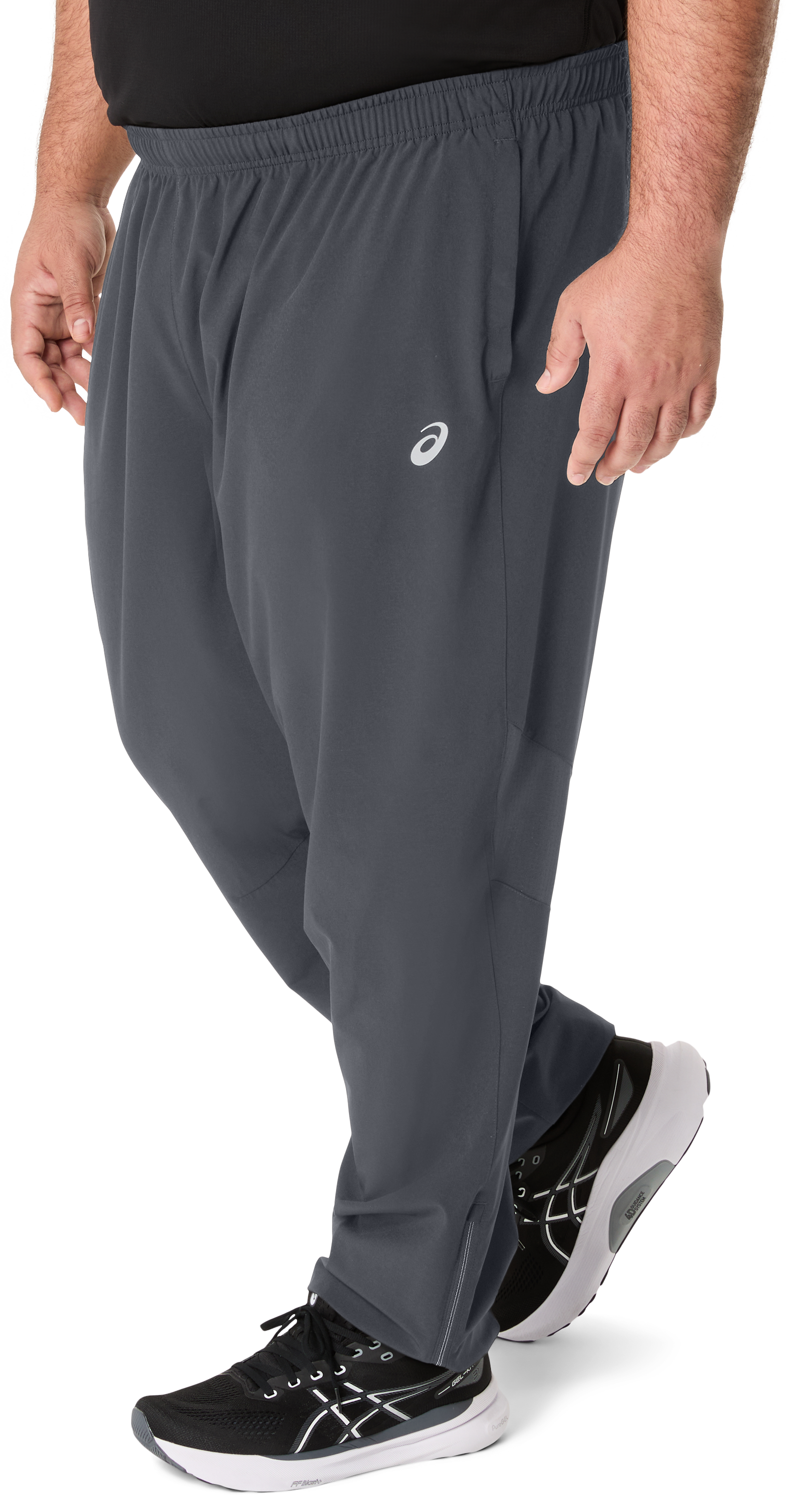 Asics Laufhose »ASICS CORE WOVEN PANT«  Schnelltrocknend, Reflektierend, Smartphone-Fach