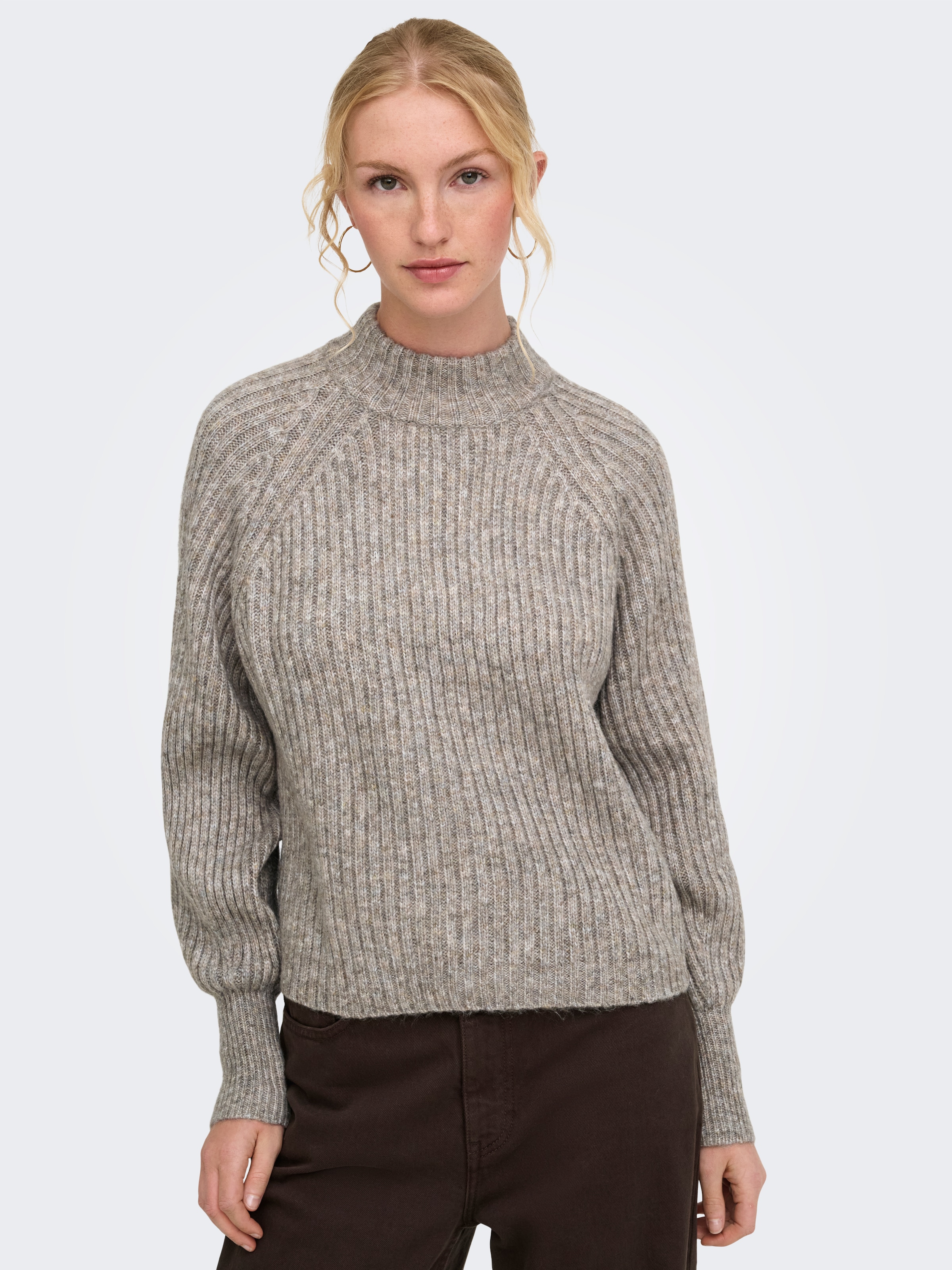 ONLY Strickpullover »ONLKALIBU L/S PULLOVER KNT NOOS« Kunstfaser, regular fit