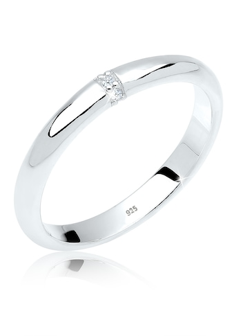 Elli DIAMONDS Verlobungsring »Klassisch Diamant (0.04 ct.) 925 Sterling Silber« kaufen