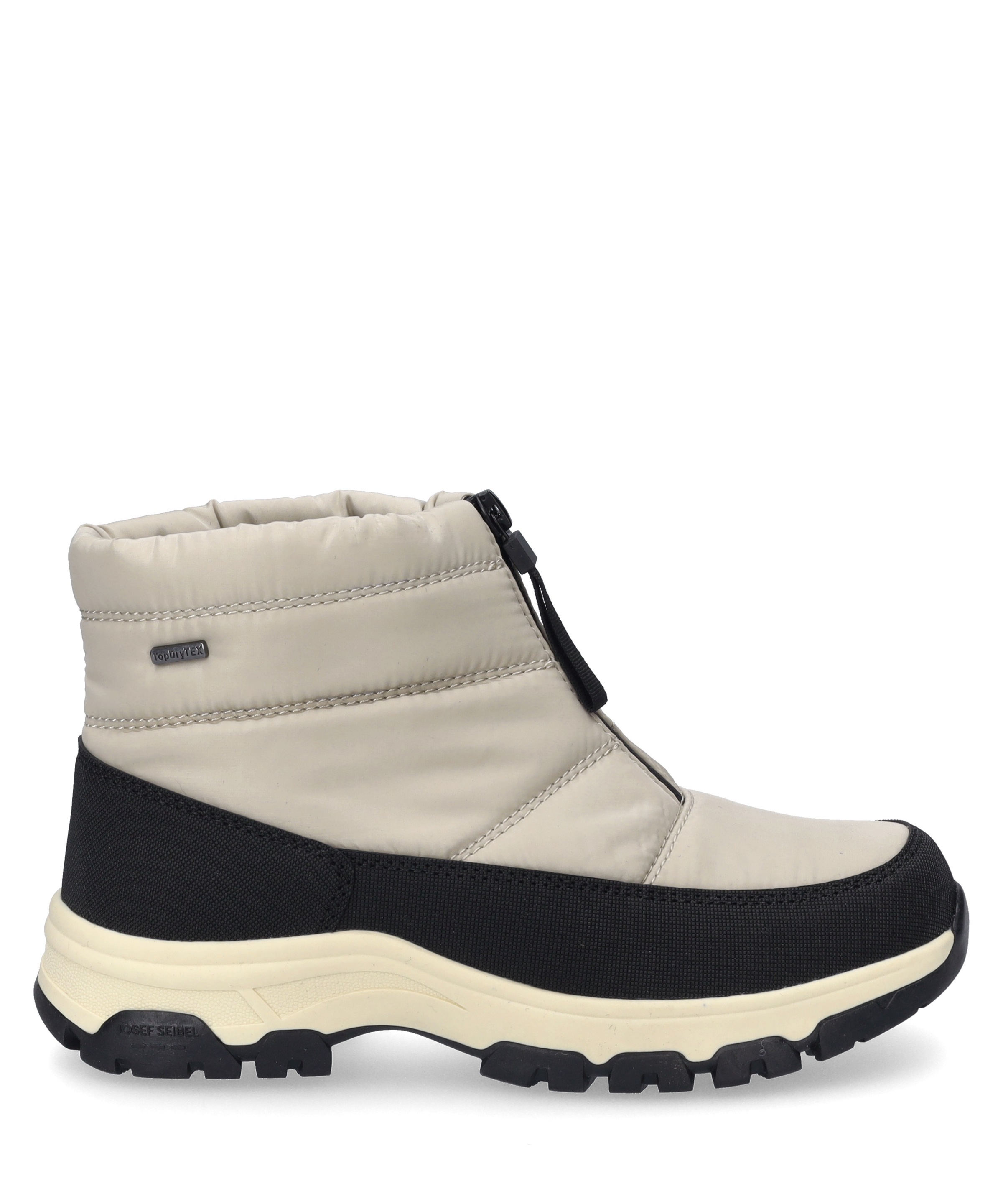 Josef Seibel Stiefelette »Davos 53, schwarz-offwhite«