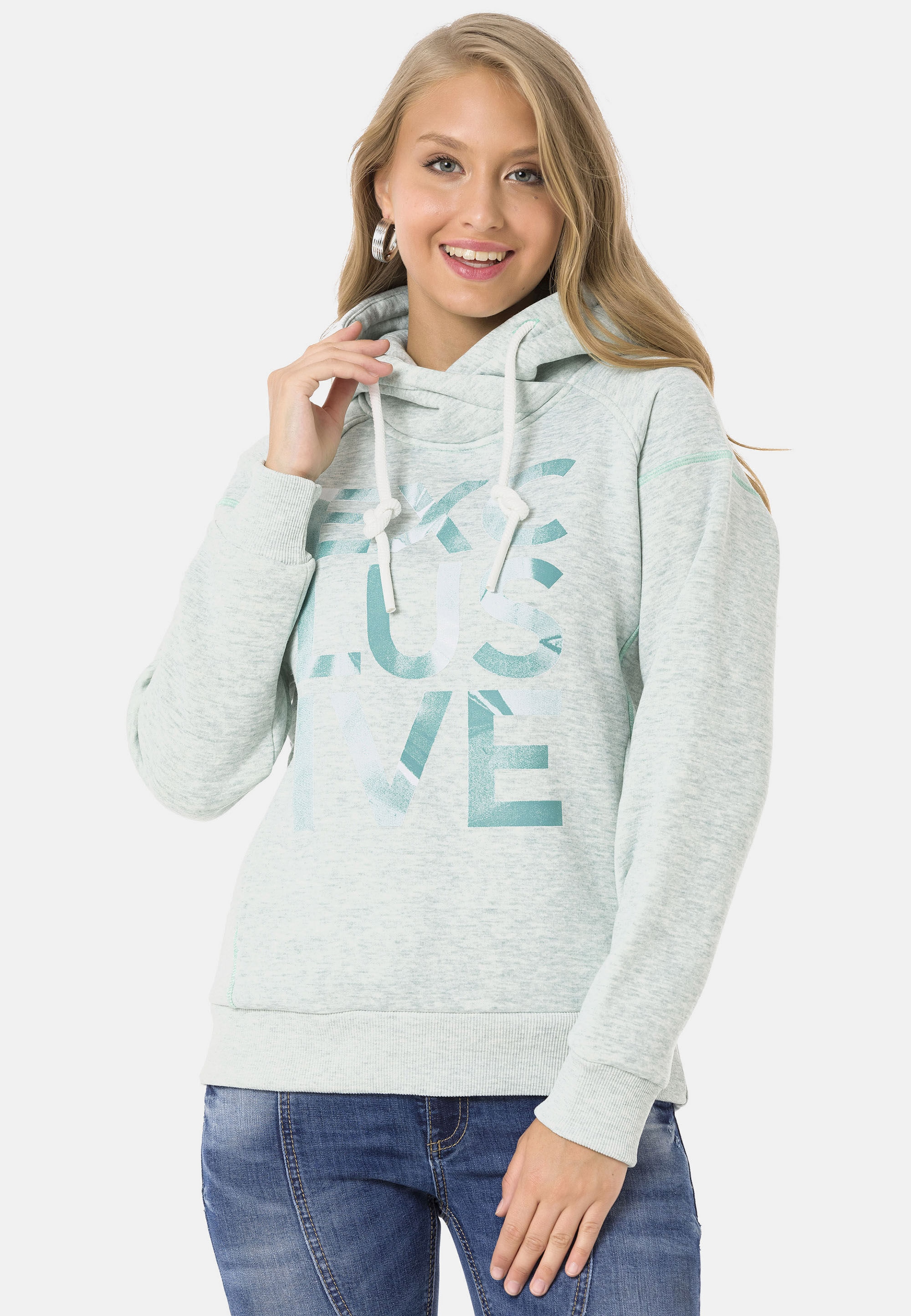 Cipo & Baxx Kapuzenpullover »WL330« mit Kapuze