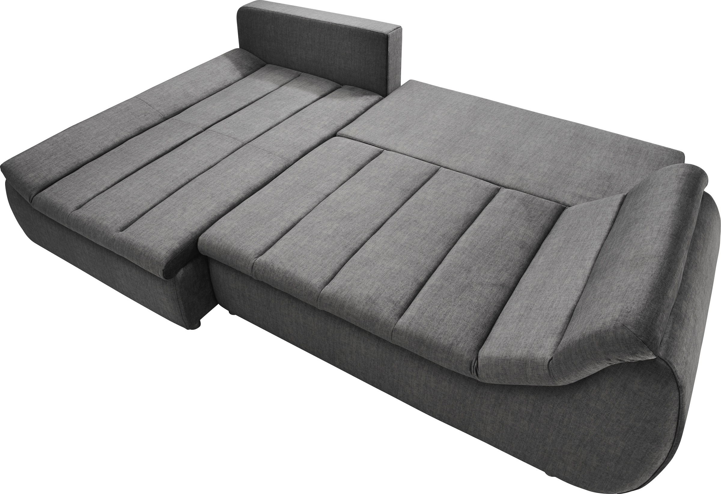 INOSIGN Ecksofa »Imola elegant und modern, aktuelle Steppung im Sitz, bequem, L-Form«, auch mit Bettfunktion und Bettkasten