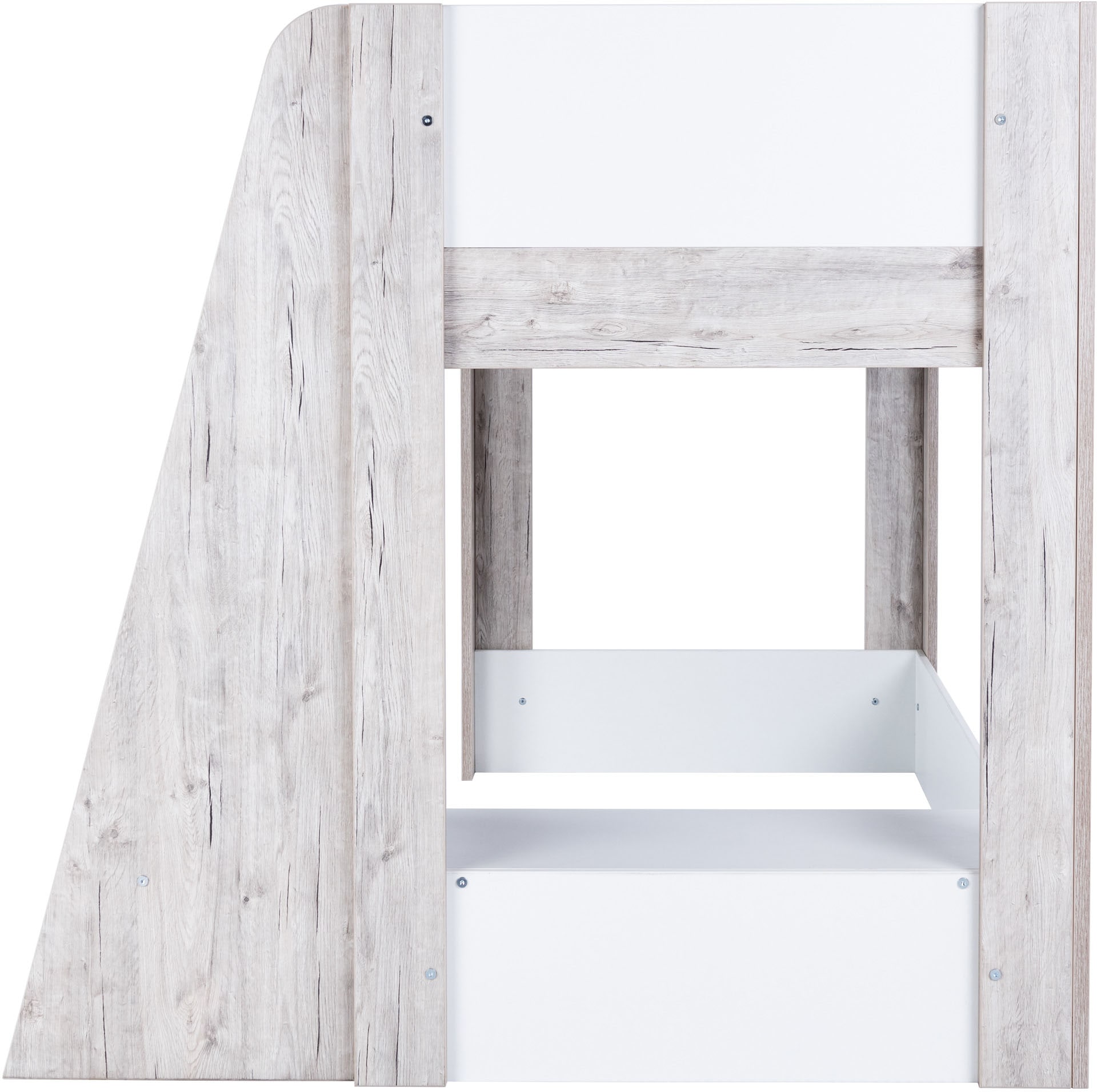 Home affaire Jugendzimmer-Set »Schulkind Set »Rieke«« 4 Stk. tlg. Hochbett, Etagenbett, Ablagefach unter dem Bett, Blauer Engel,