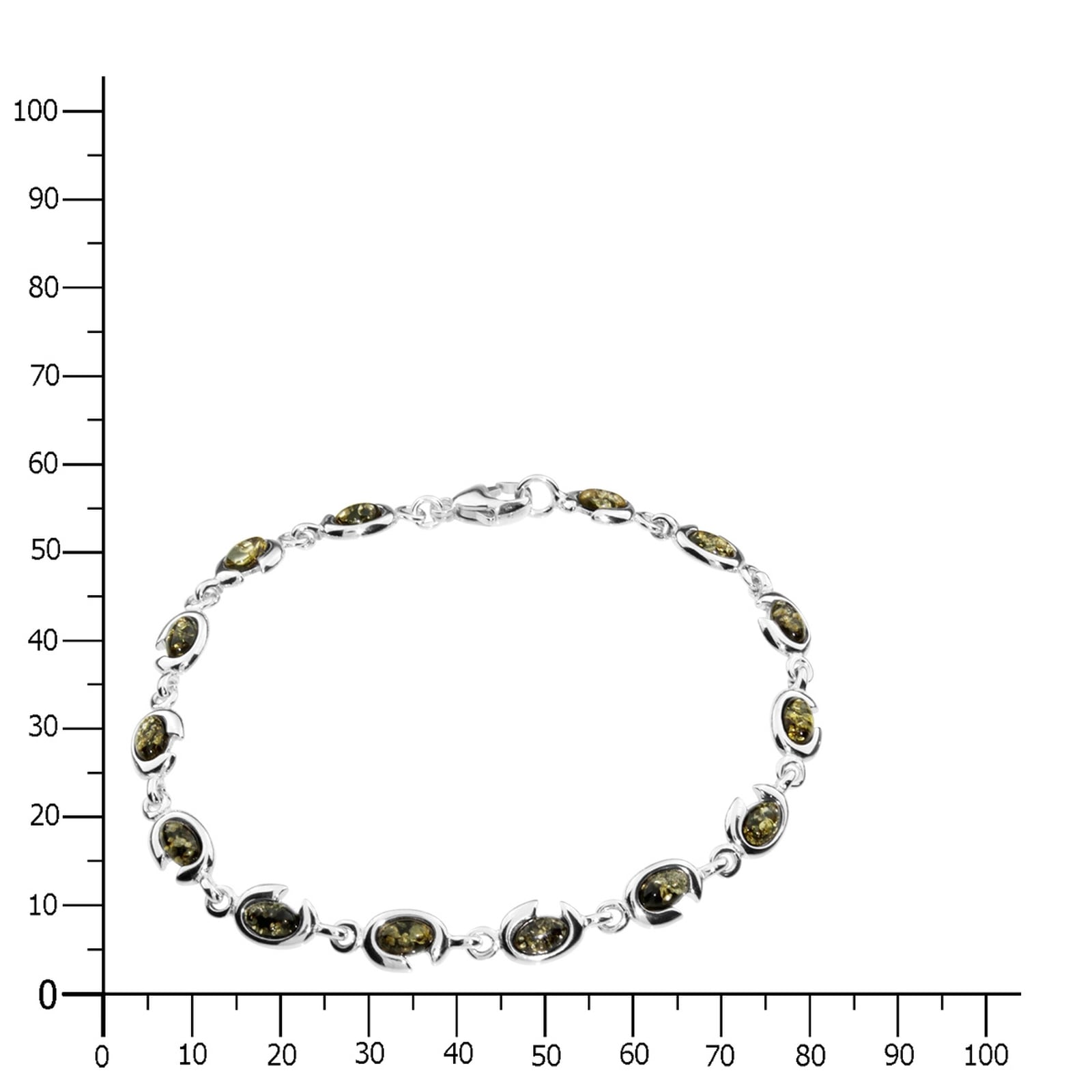 OSTSEE-SCHMUCK Armband »- Tabea - Silber 925/000 - Bernstein«