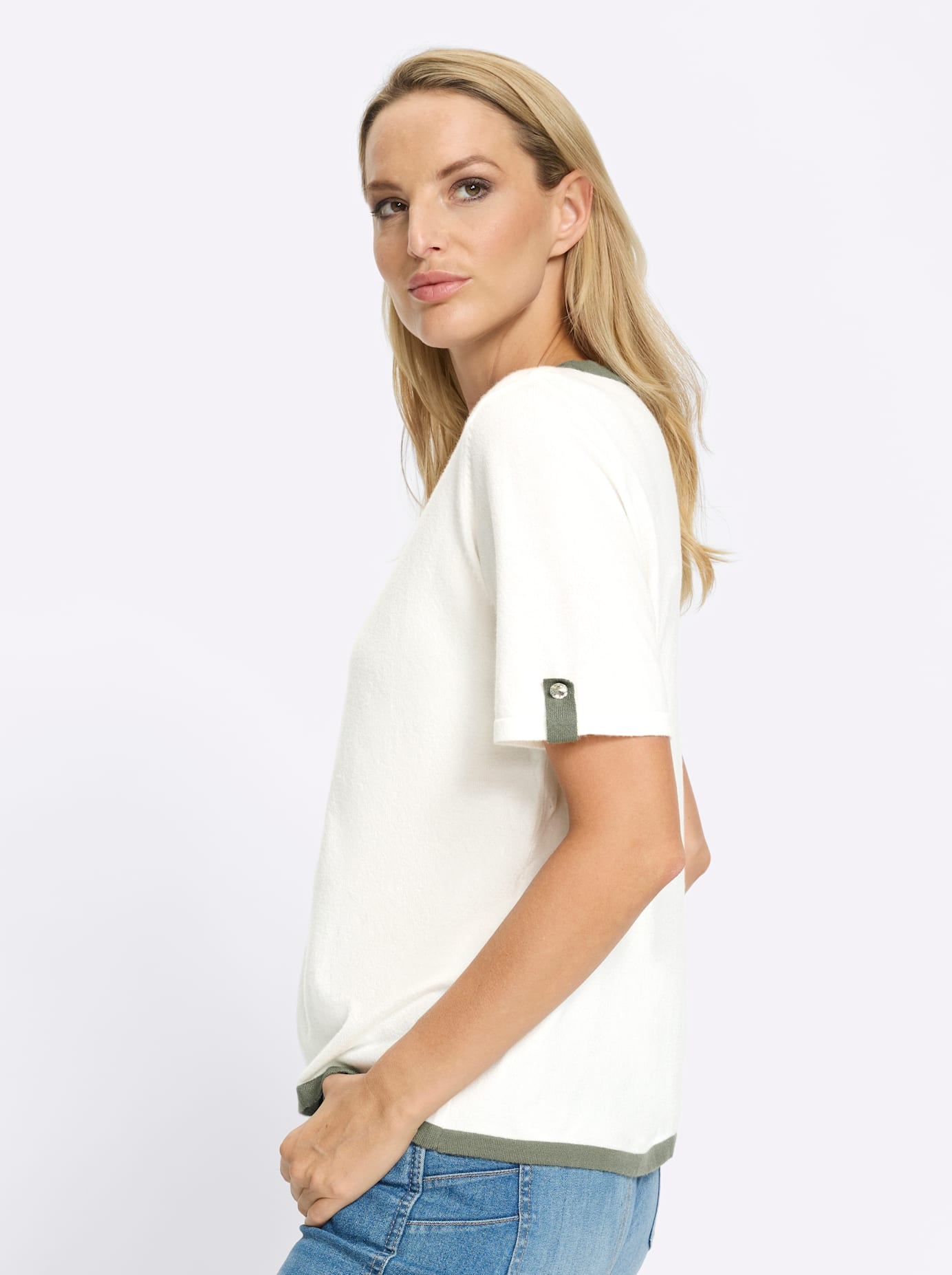 heine Kurzarmpullover »Pullover«