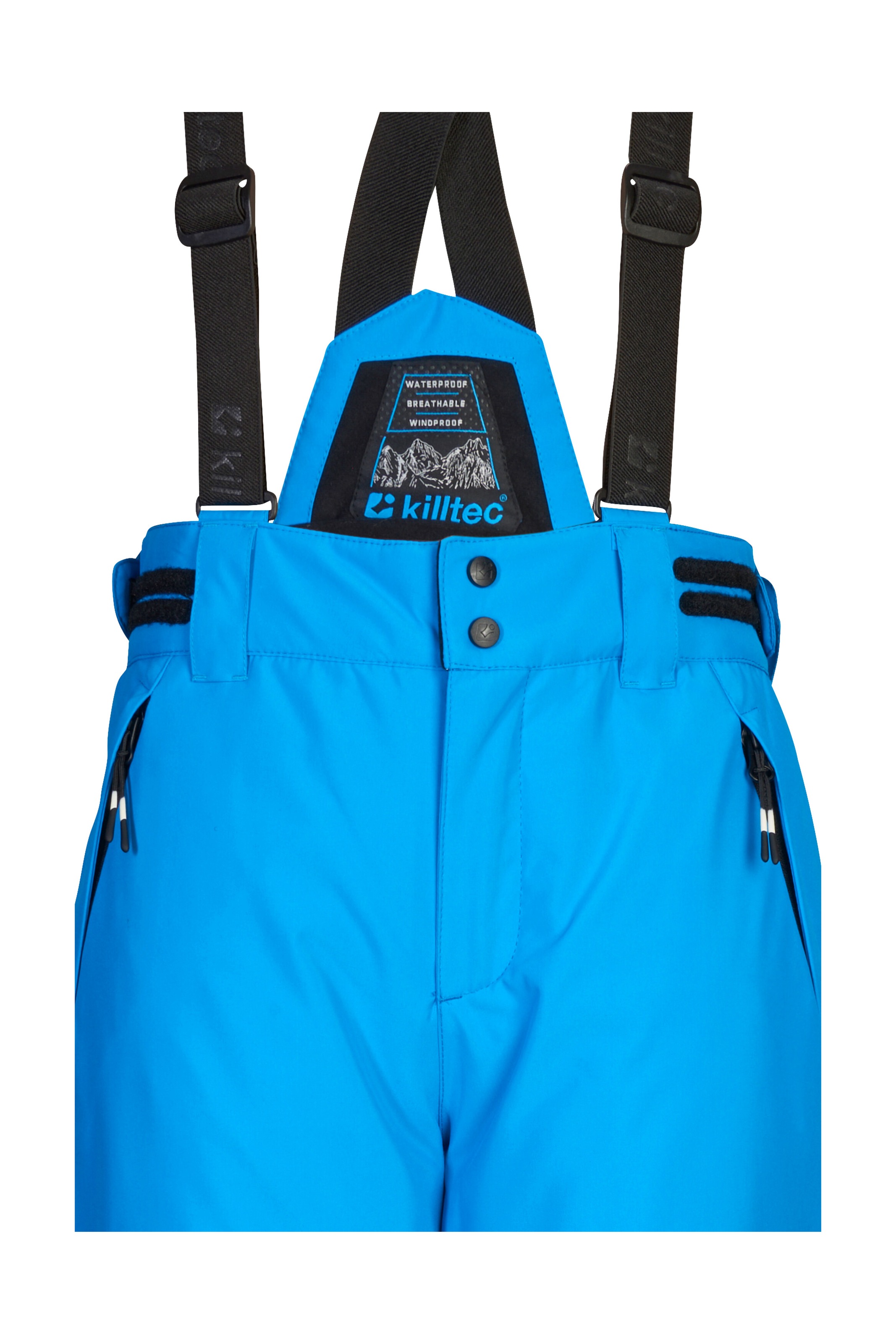 Killtec Skihose »KSW 214 BYS SKI PNTS«, Wasserdichte, atmungsaktive Skihose mit verstellbarem Latz.