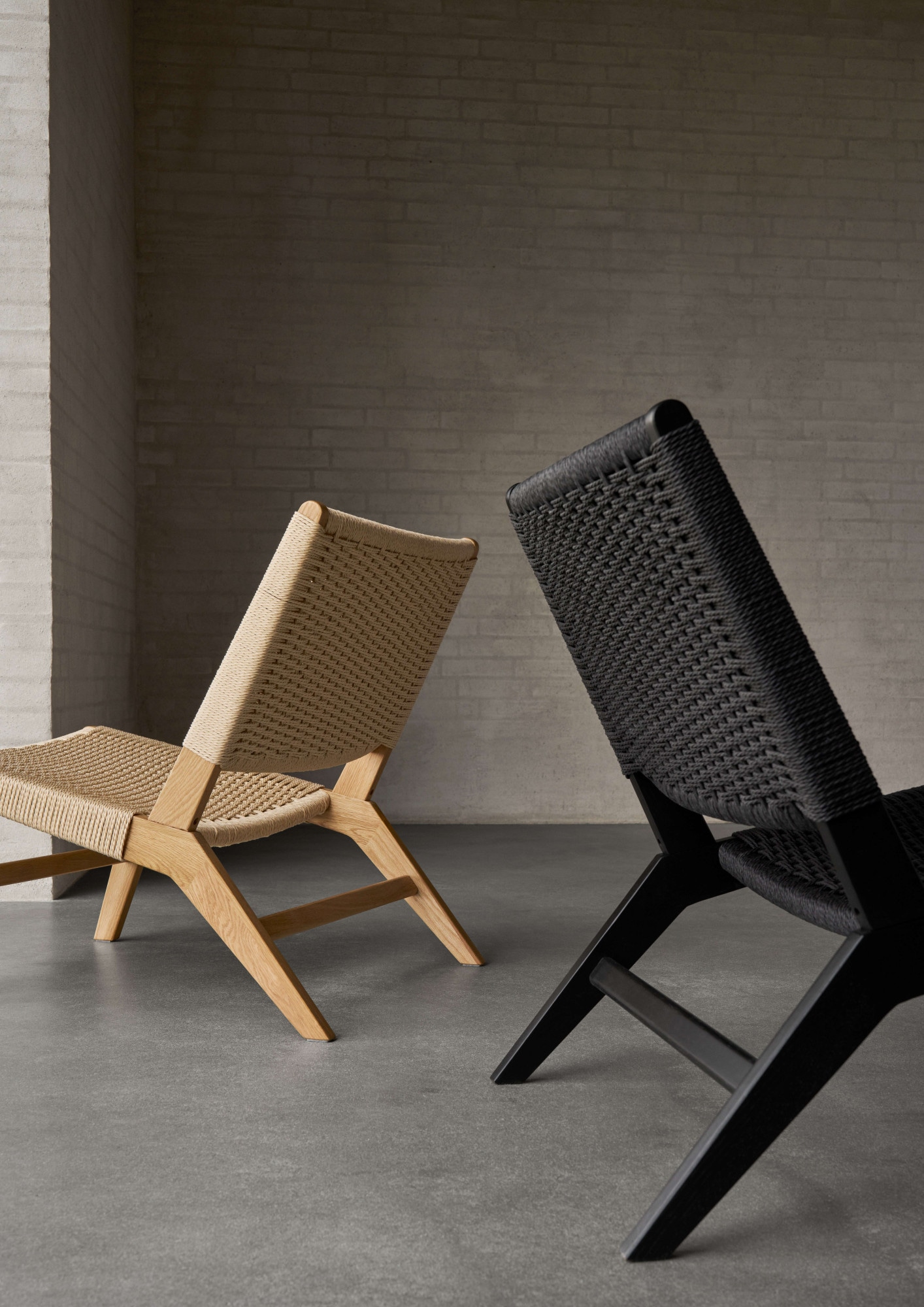 ACTONA GROUP Loungesessel »Carson« Eiche, minimalistischer Stil, erhältlich in zwei Farben