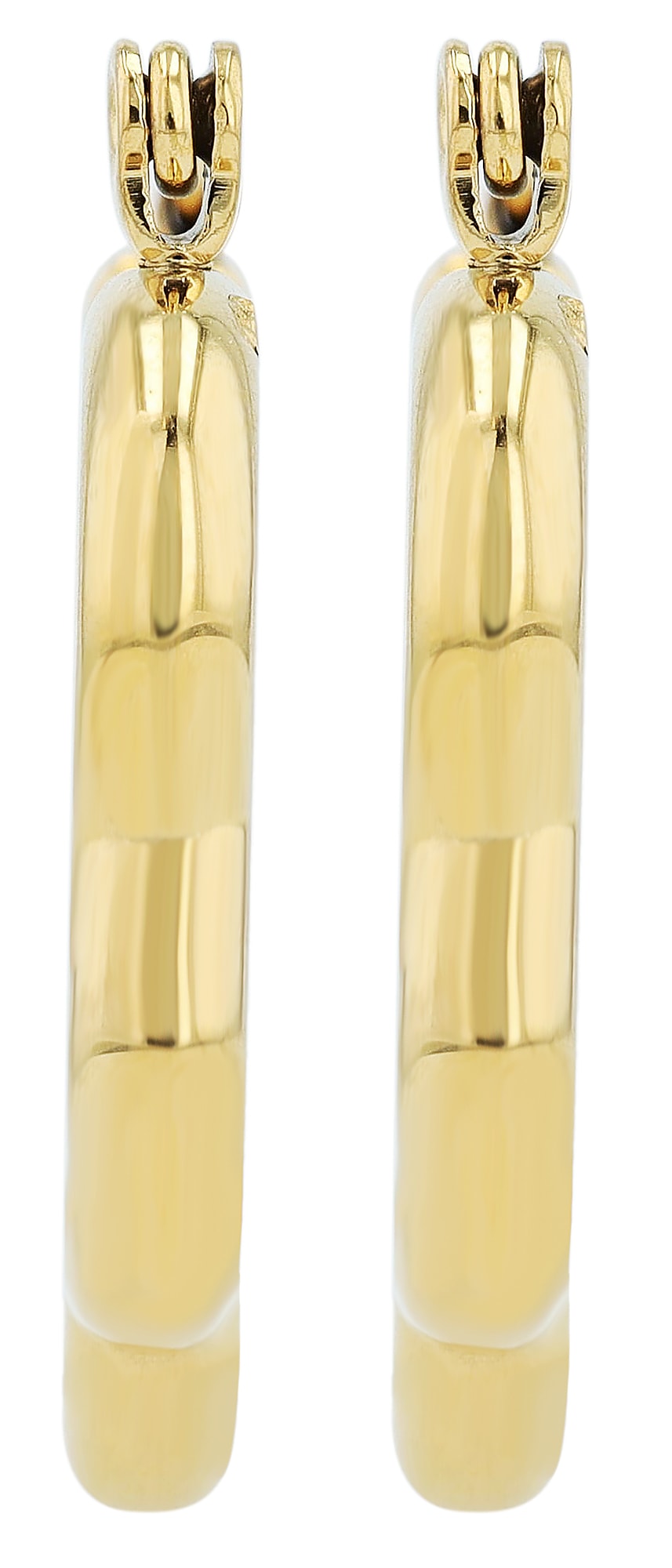 Adelia´s Paar Creolen »Damen Ohrringe ¿ Creole aus Edelstahl«