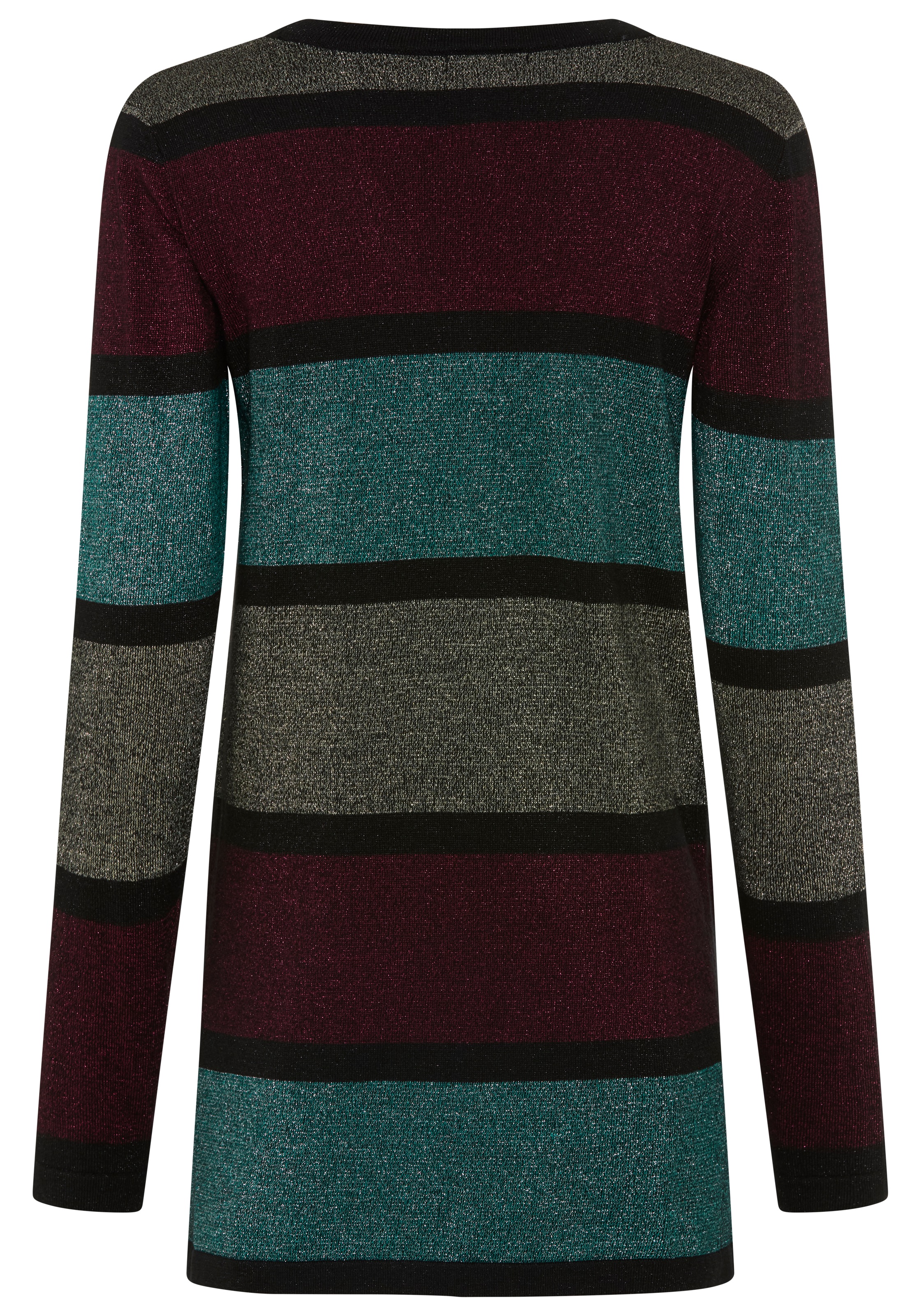 Melrose Longstrickjacke aus weichem Glitzergarn