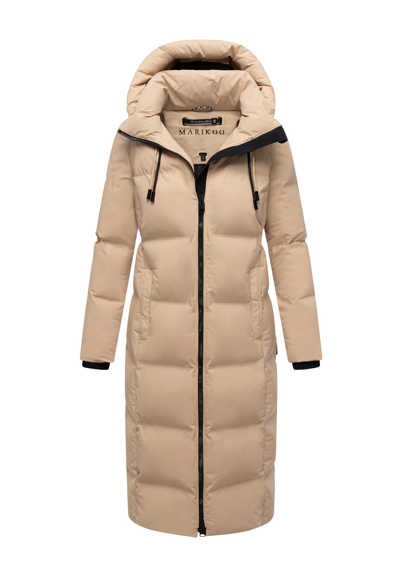 Marikoo Winterjacke »Marikoo Tikoraa Damen lange Winterjacke Steppjacke N102«