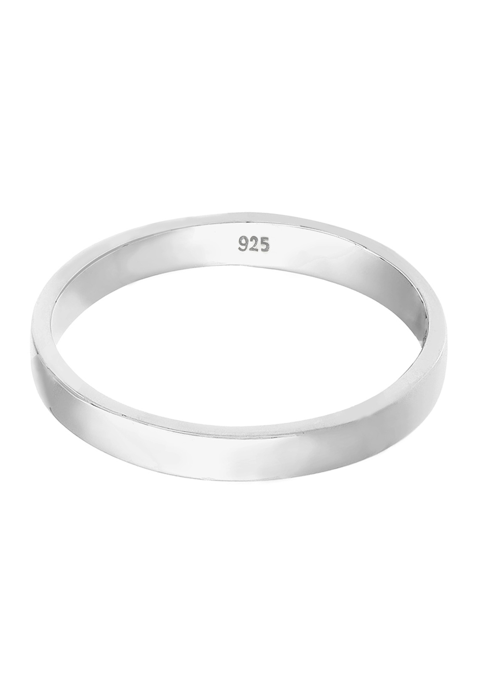 Elli Silberring »Ring Basic Ehering Partnerring Damen 925er Silber«