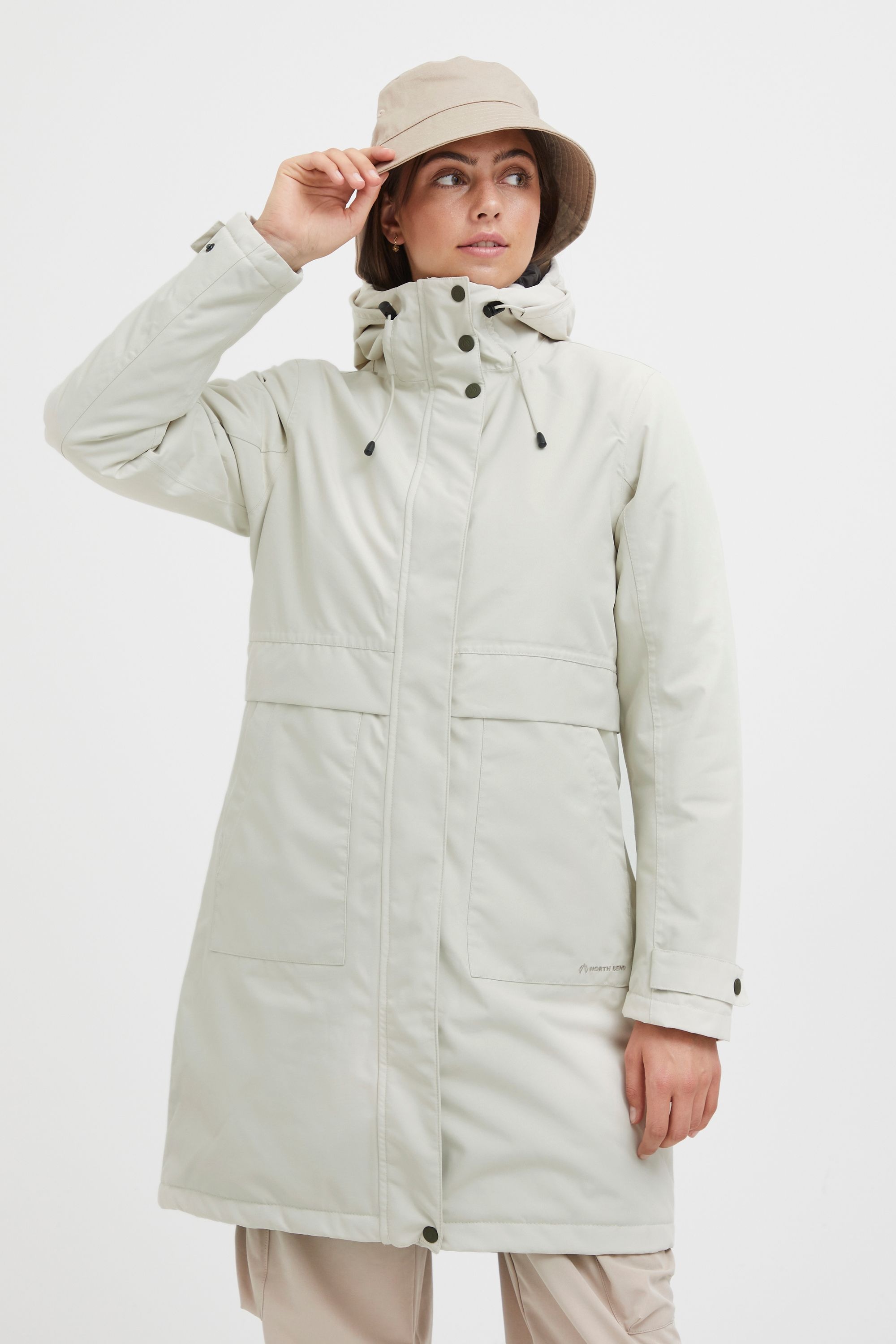North Bend Winterjacke »Wintermantel NBMalika W W-PRO 8.000 mit wasserdichter Beschichtung«