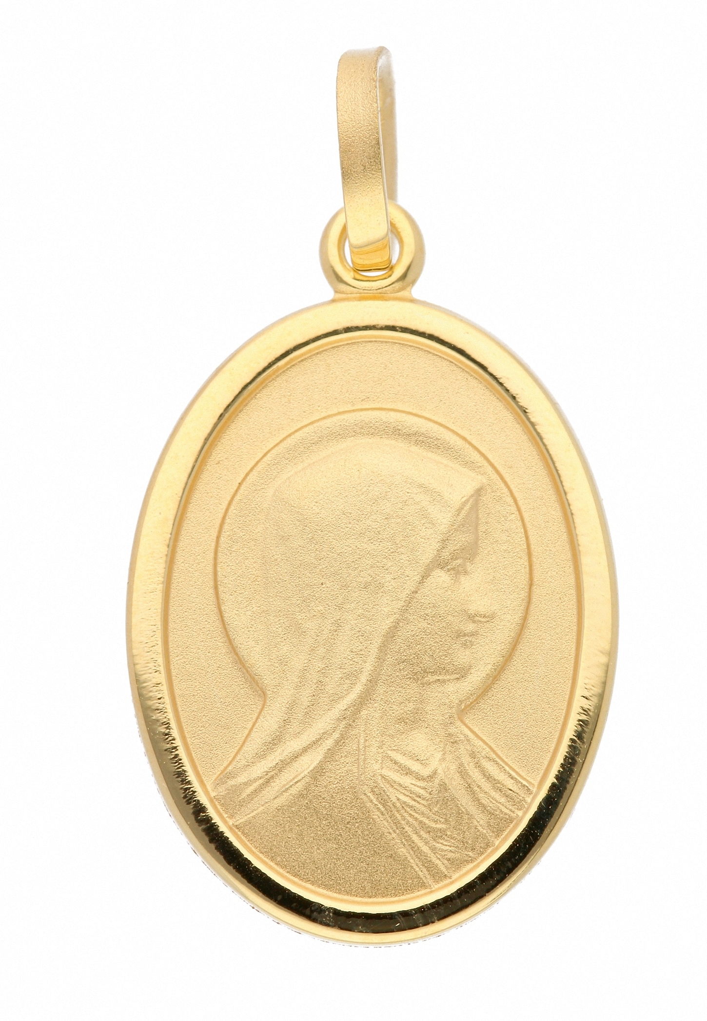 Adelia´s Kettenanhänger »585 Gold Anhänger Madonna«