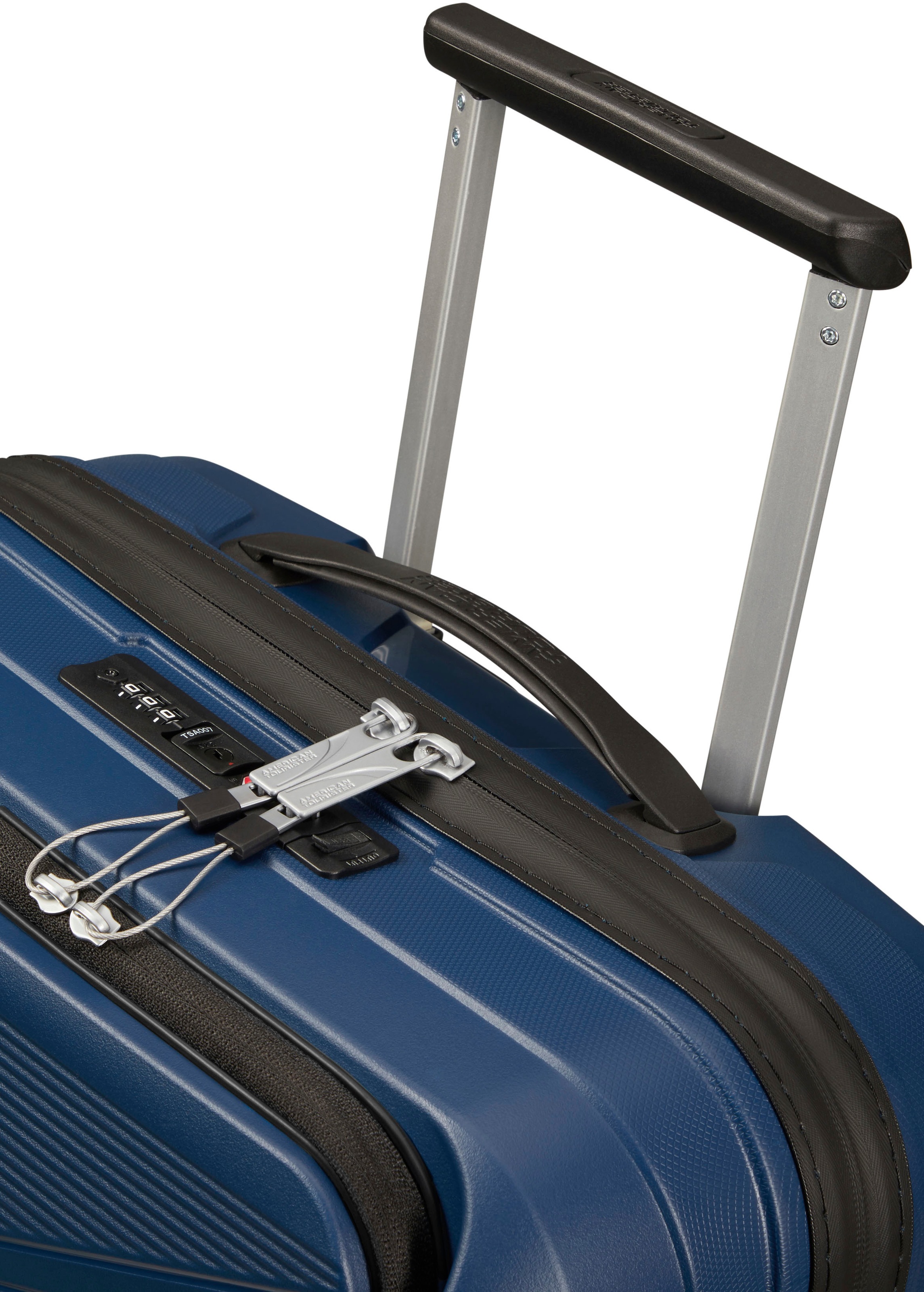 American Tourister® Hartschalen-Trolley »AIRCONIC, in verschieden Farben und Größen«, 4 Rollen, Koffer Reisegepäck Koffer Reisekoffer TSA-Zahlenschloss