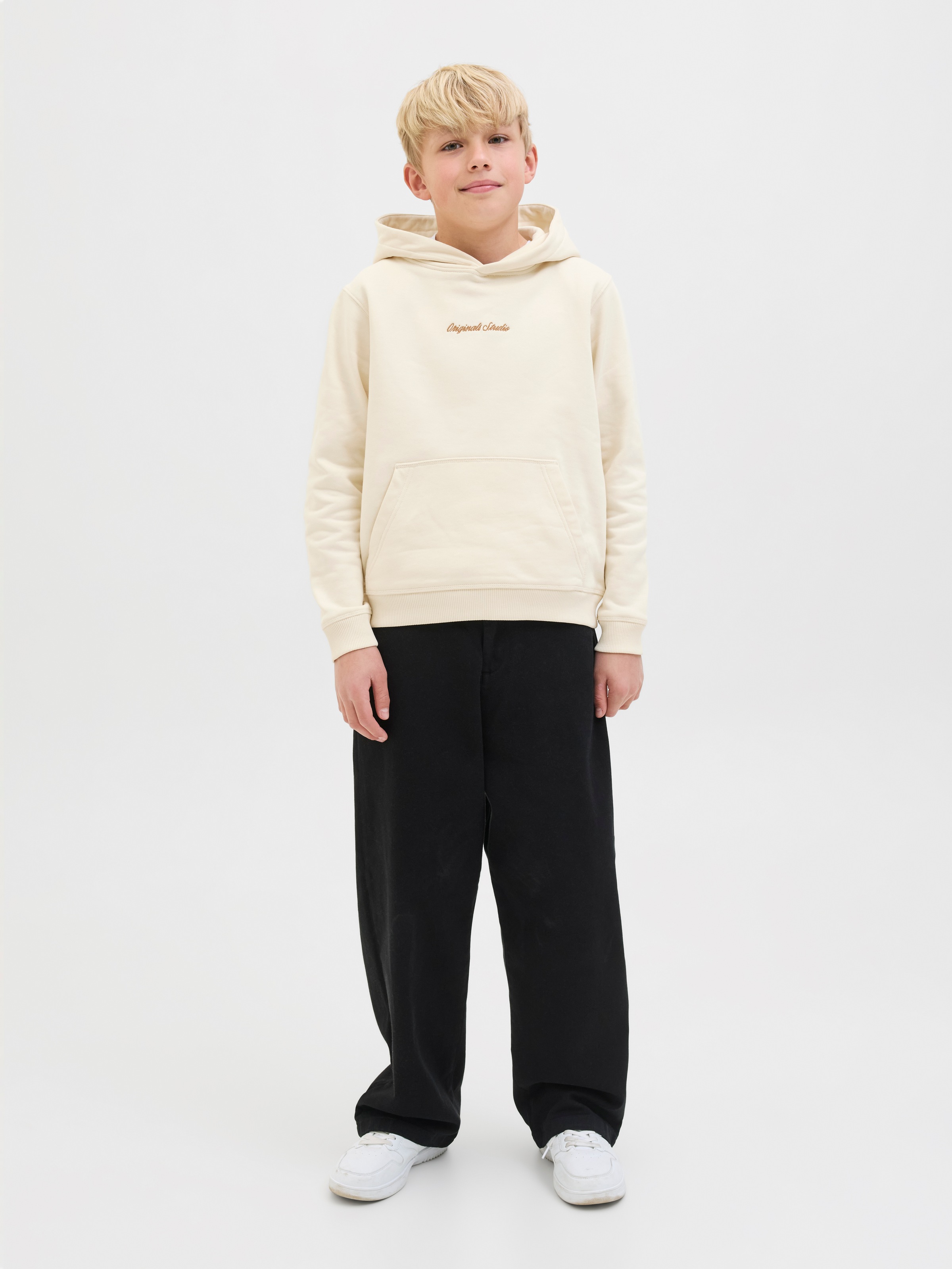 Jack & Jones Junior Kapuzensweatshirt »JORNORREBRO EMB SWEAT HOOD NOOS JNR«
