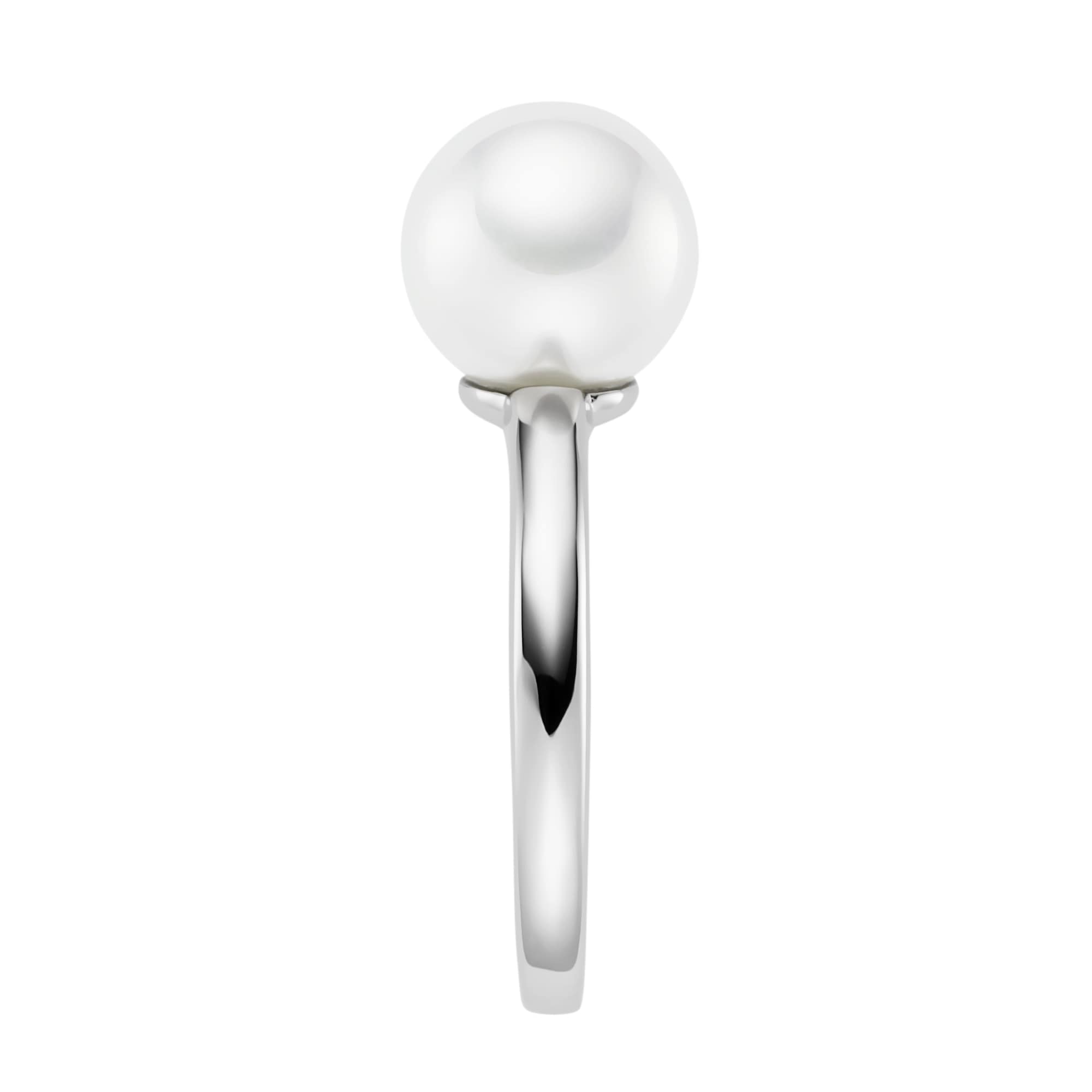 GIORGIO MARTELLO MILANO Perlenring »Ring mit Muschelkern-Perle, Silber 925«