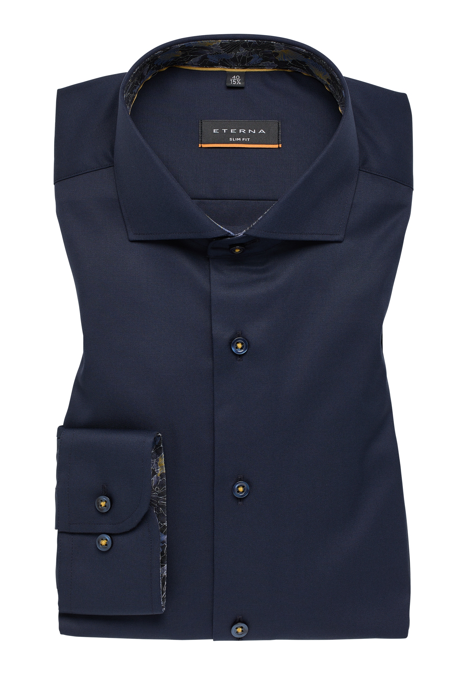 Eterna Langarmhemd »SLIM FIT«, NON IRON (bügelfrei)