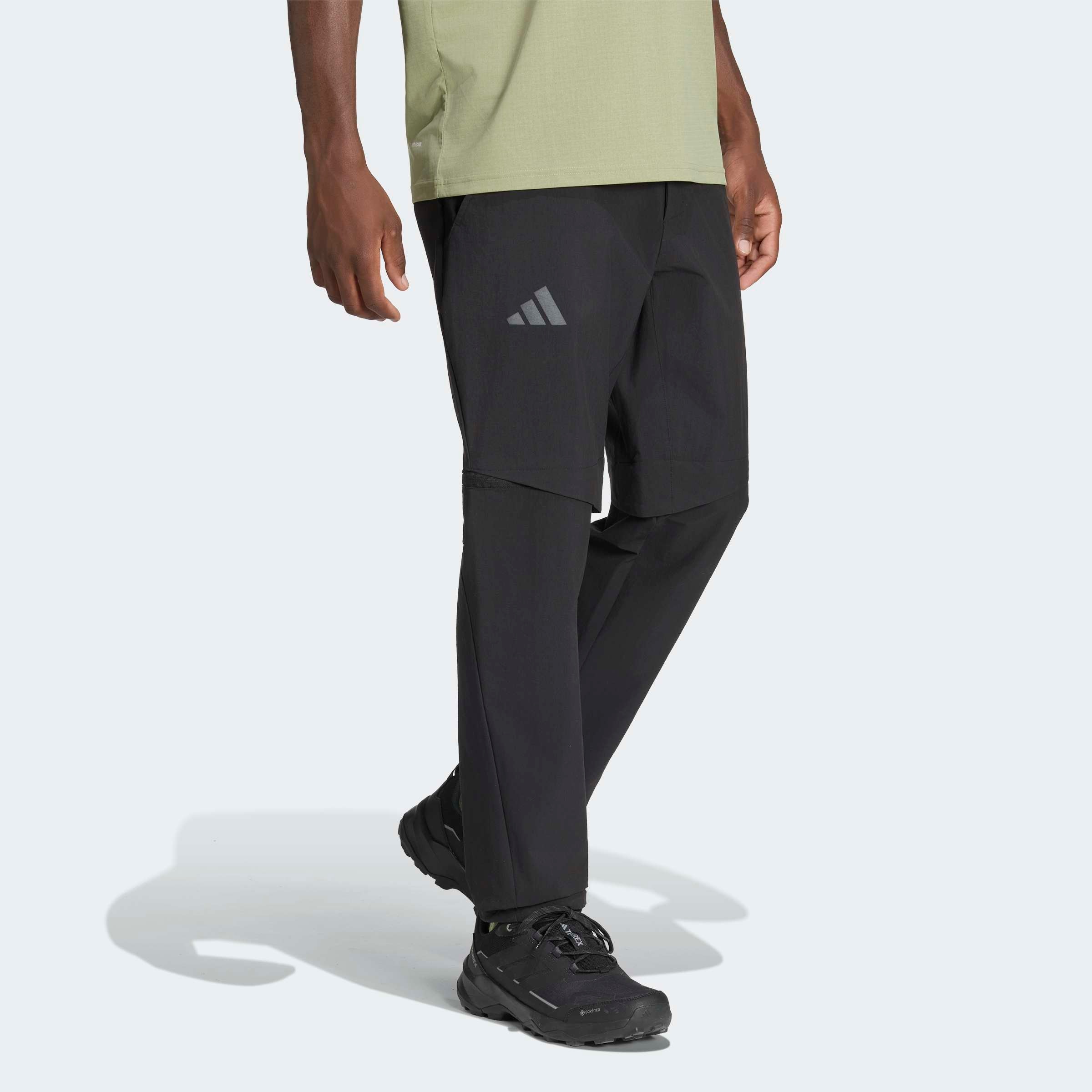 adidas TERREX Outdoorhose »MULTI ZIP OFF TRACKSUIT BOTTOMS«  sportlicher Stil, mit Reißverschluss, aus Polyamid und Elasthan