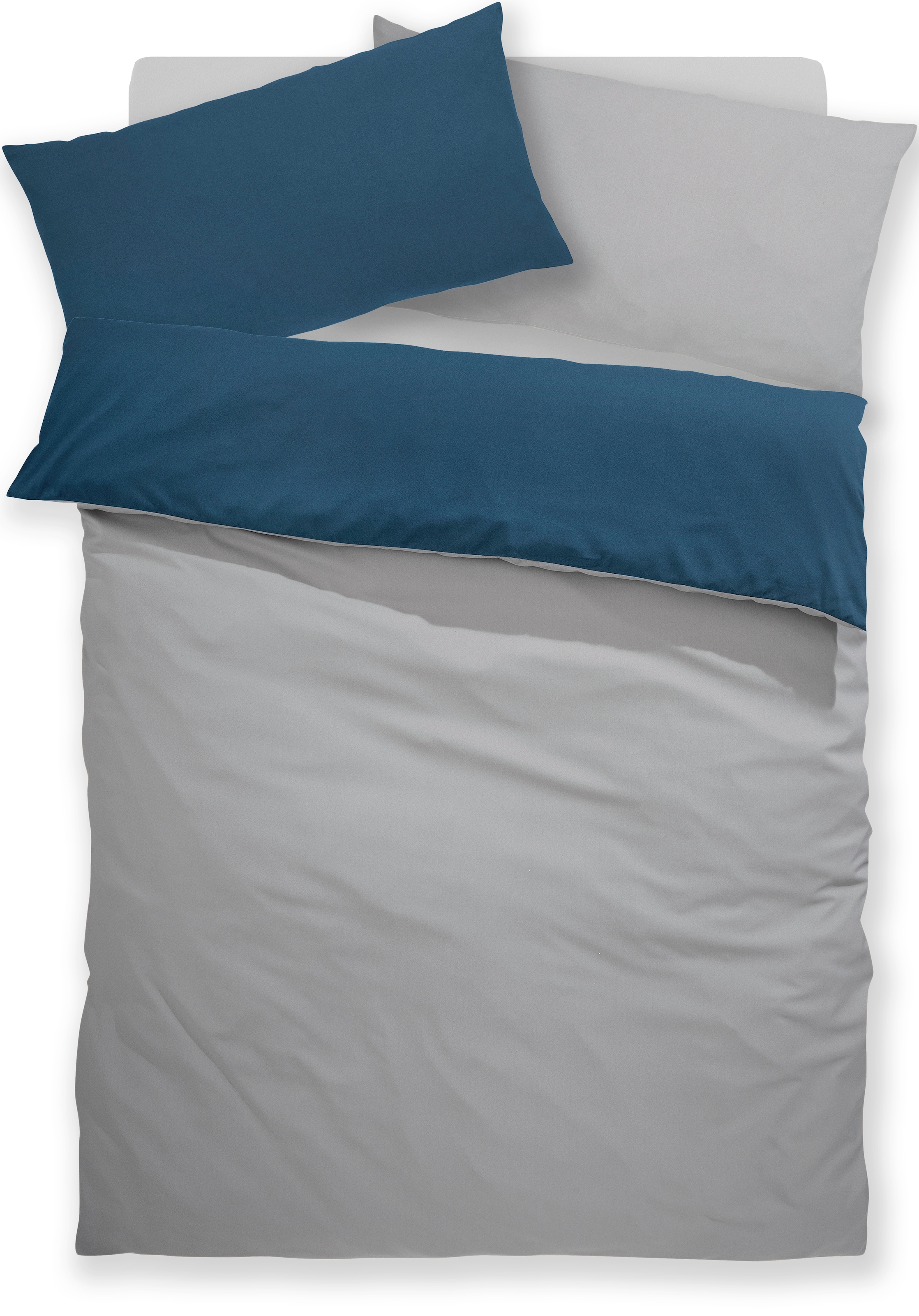my home Bettwäsche »Desner2« 2 tlg. Premium Qualität, sehr weich, uni, ab 135x200 cm