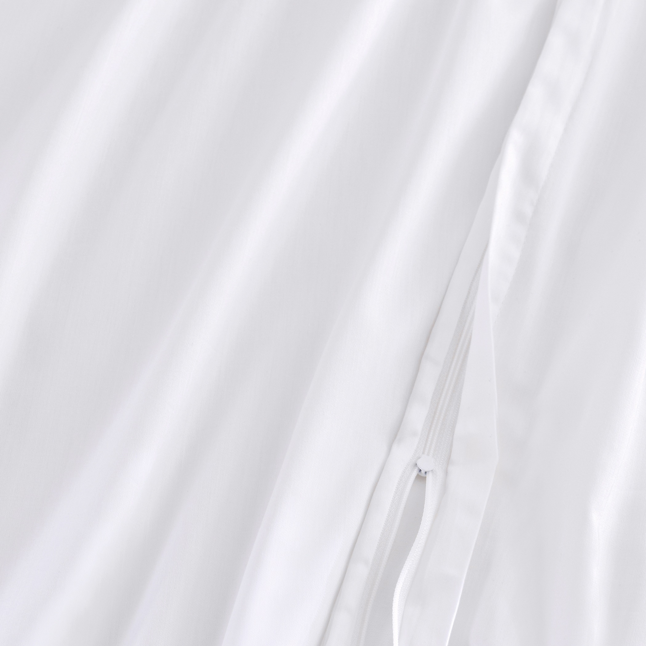 Florella Bettwäsche »Uni weiß Edel-Satin,  100% Baumwolle« 2 Stk.