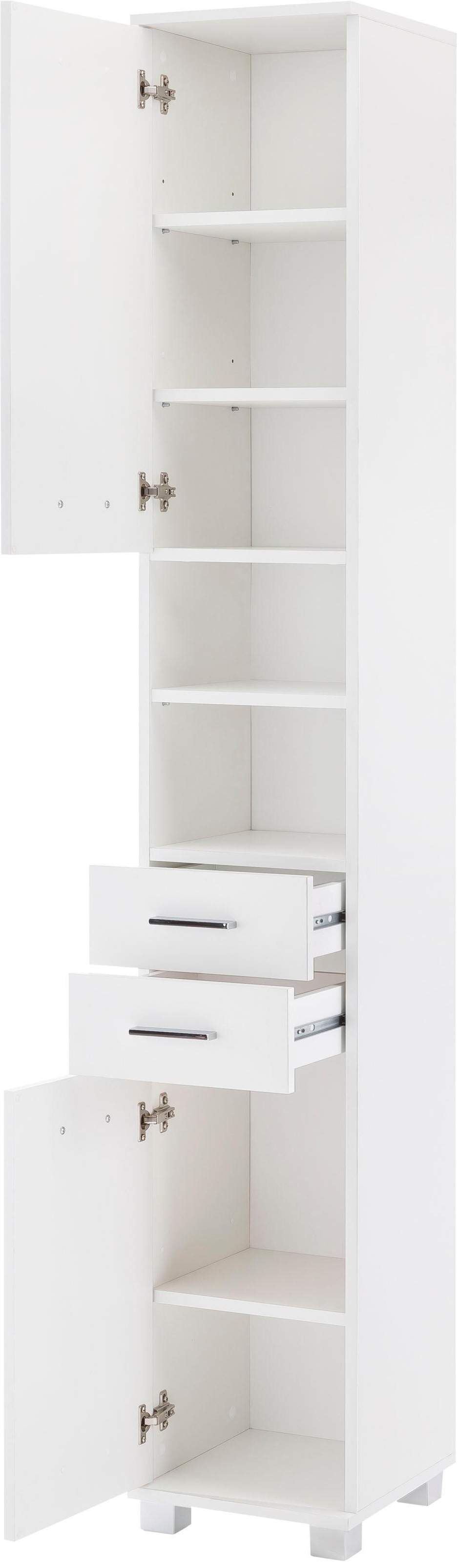 Schildmeyer Hochschrank »Lumo«, Breite 30 cm, mit 2 Türen, 2 Schubladen & 2  offenen Fächern im OTTO Online Shop