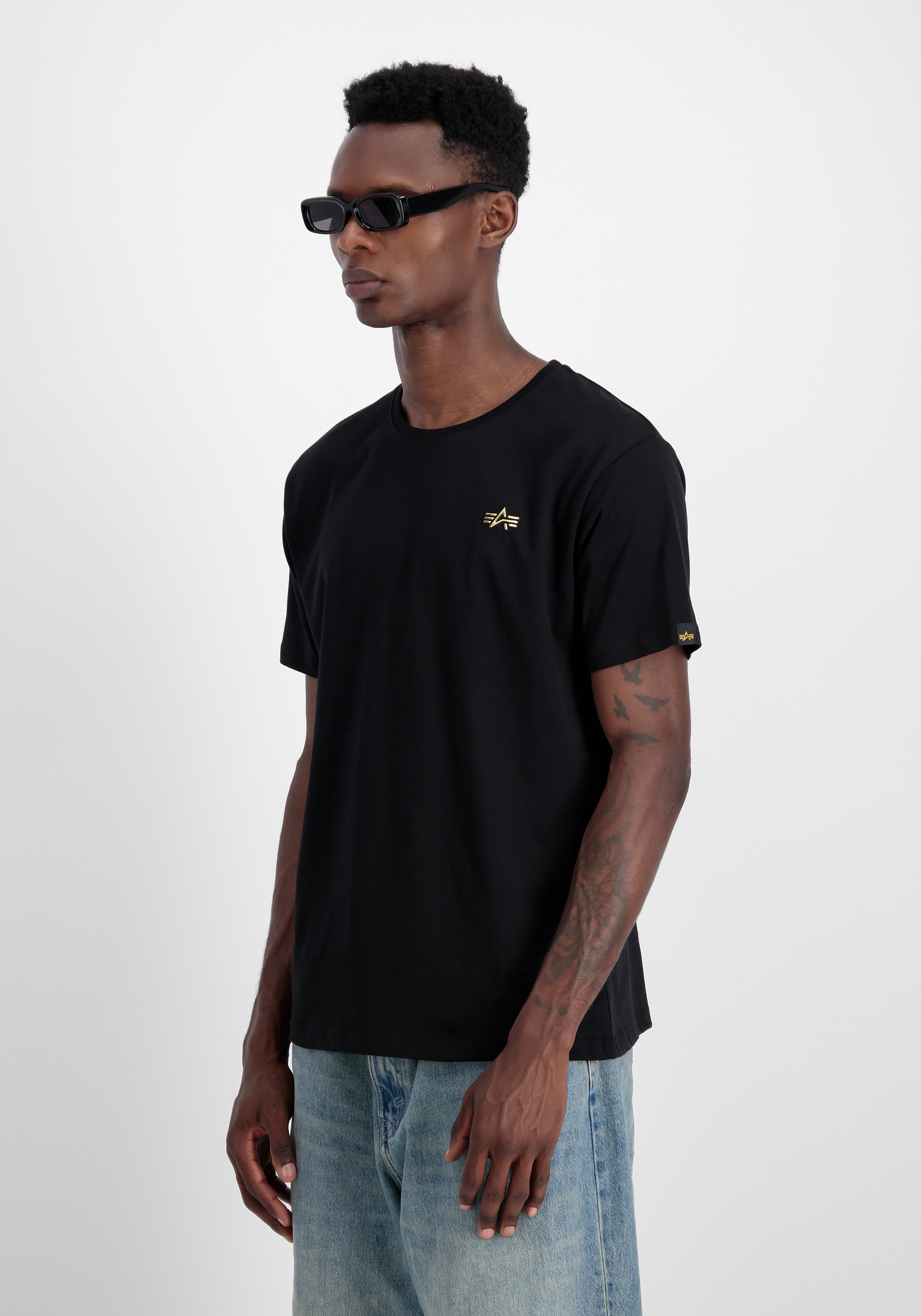 Alpha Industries T-Shirt »Alpha Industries Men - T-Shirts 3D Small Logo T-Shirt«