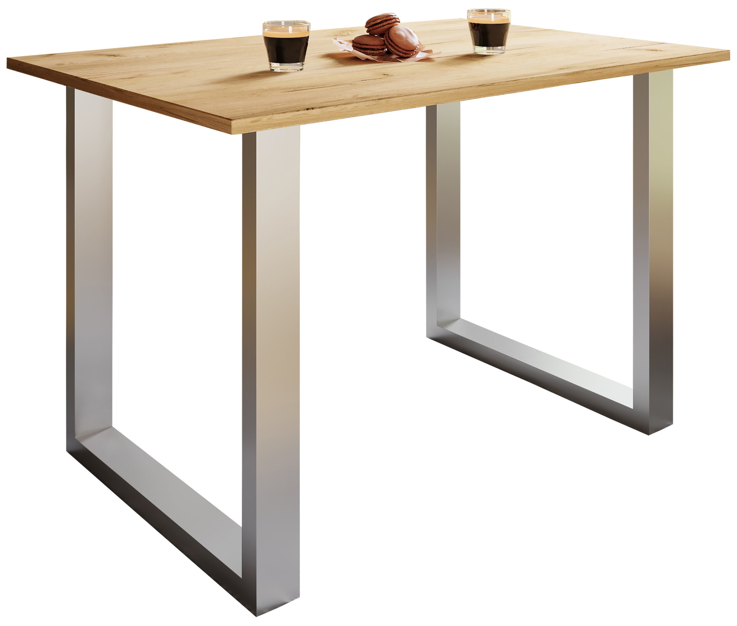 VCM Esstisch »Premium Holz Esstisch Küchentisch Xona U 110x50« 1 Stk. tlg.