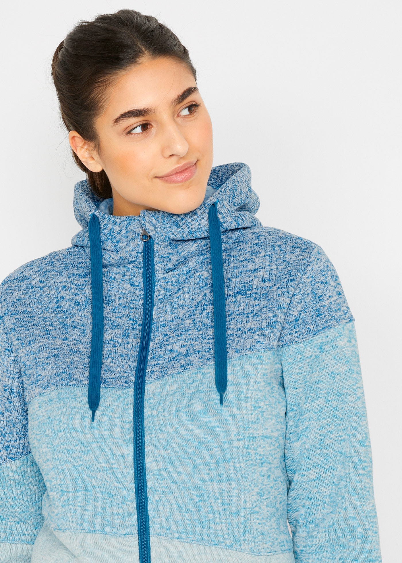 bonprix Kapuzensweatjacke
