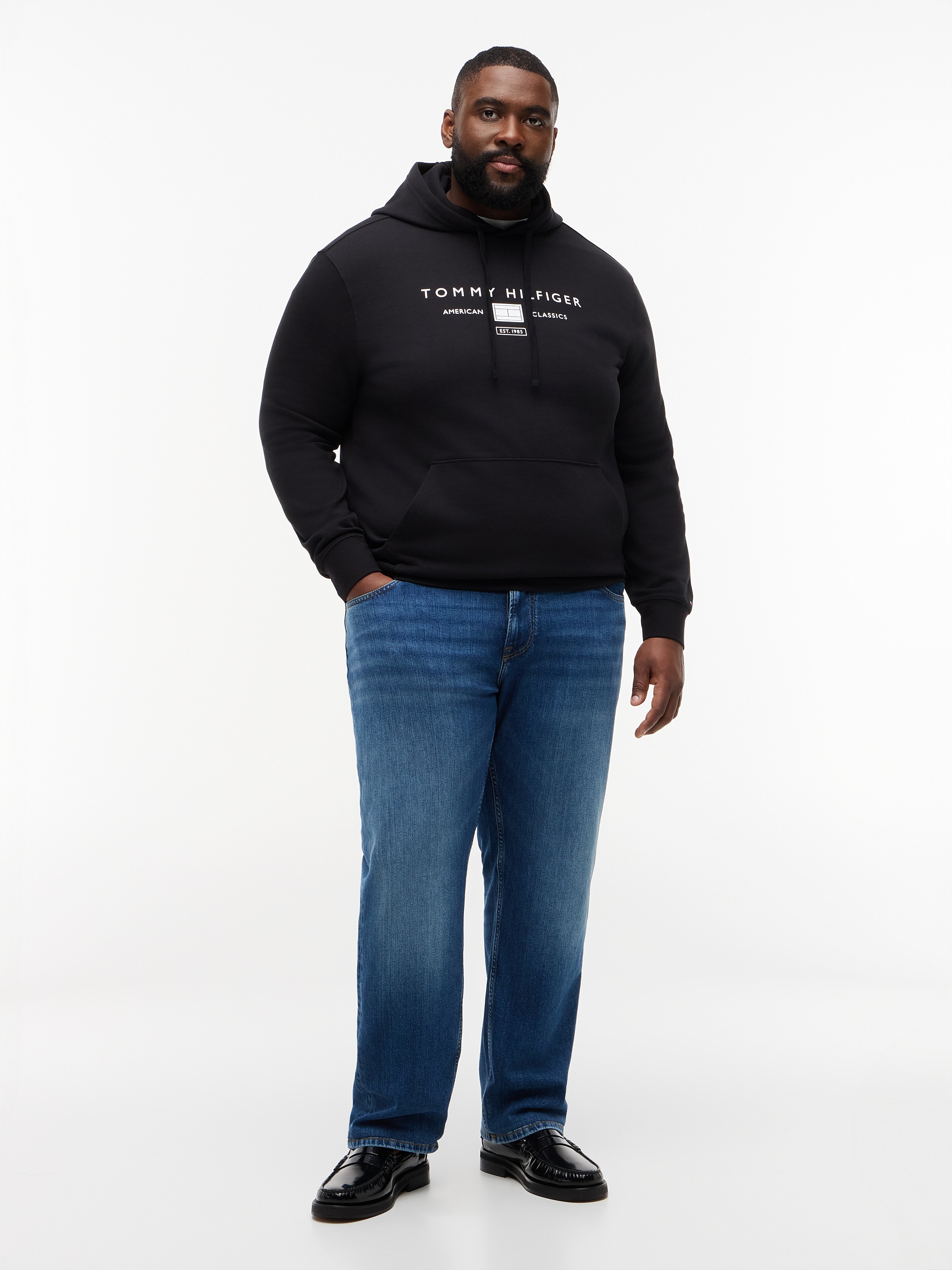 Tommy Hilfiger Big & Tall Hoodie »BT-BRAND L0VE TR MONO STOCK«, Große Größen, normale Passform
