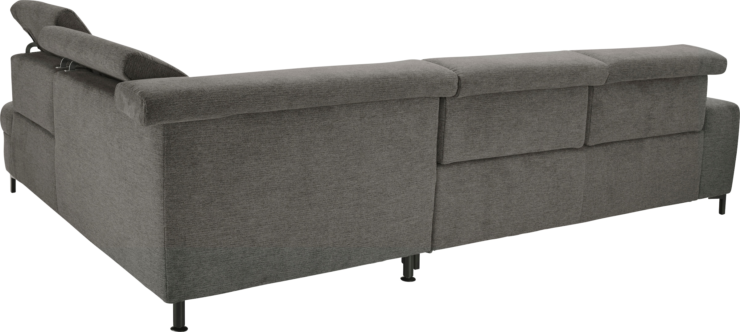 set one by Musterring Ecksofa »SO 3400 Sitzhöhe 47cm oder 49cm, Sitztiefe verstellbar, B/T 317/220 cm« Kaltschaumpolsterung, Flachgewebe, whlw. mit Funktionen, Sitzhöhe 47