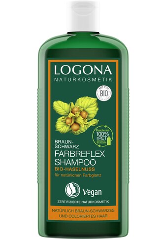LOGONA Haarshampoo »Logona Farbreflex Shampoo Braun-Schwarz Bio-Haselnuss« kaufen