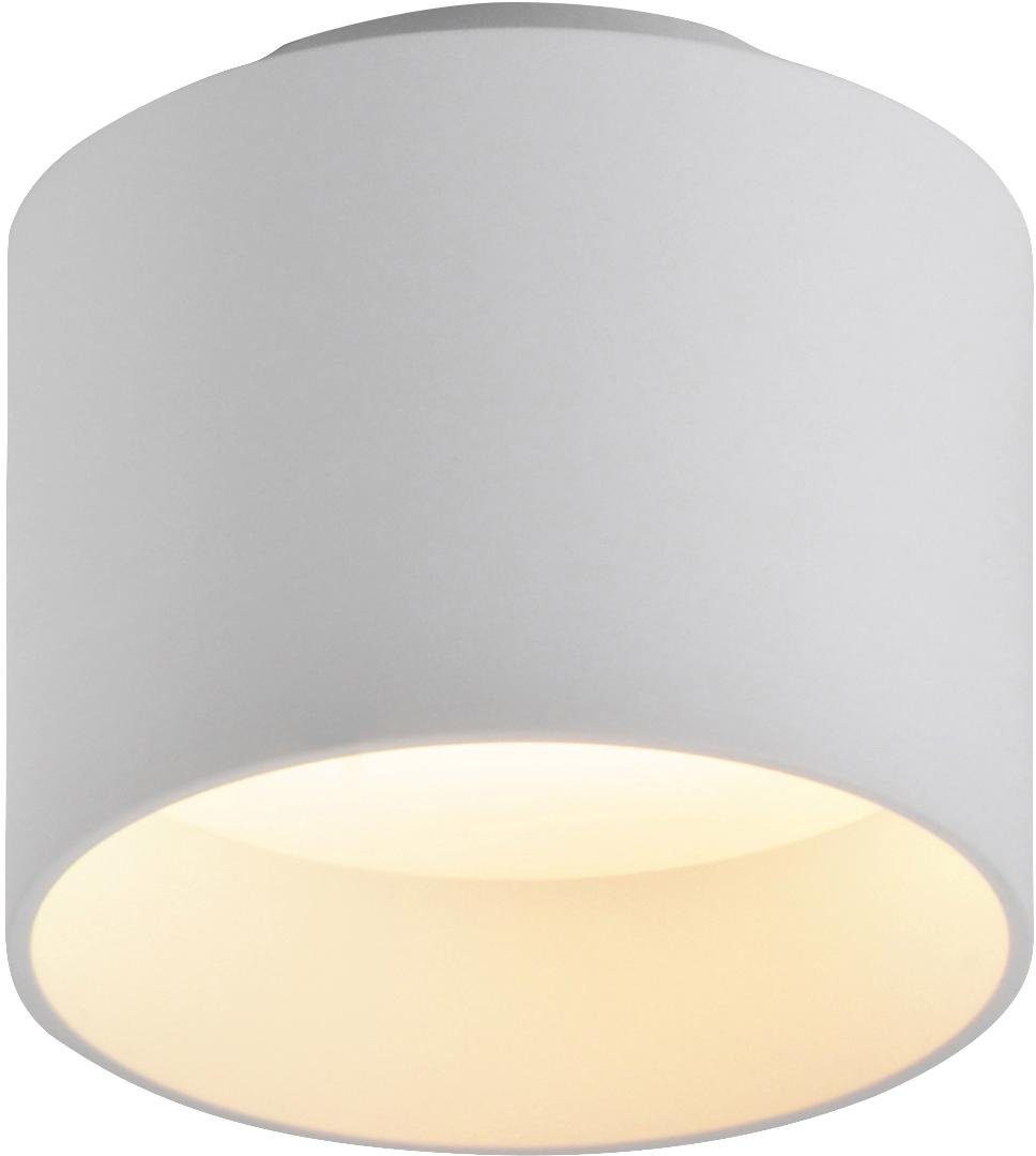 Näve LED Aufbaustrahler »Trios« LED-Board 1 Stk. Neutralweiß Warmweiß Warmweiß unten in weiß, Größe Ø 10 cm Höhe: 9 cm