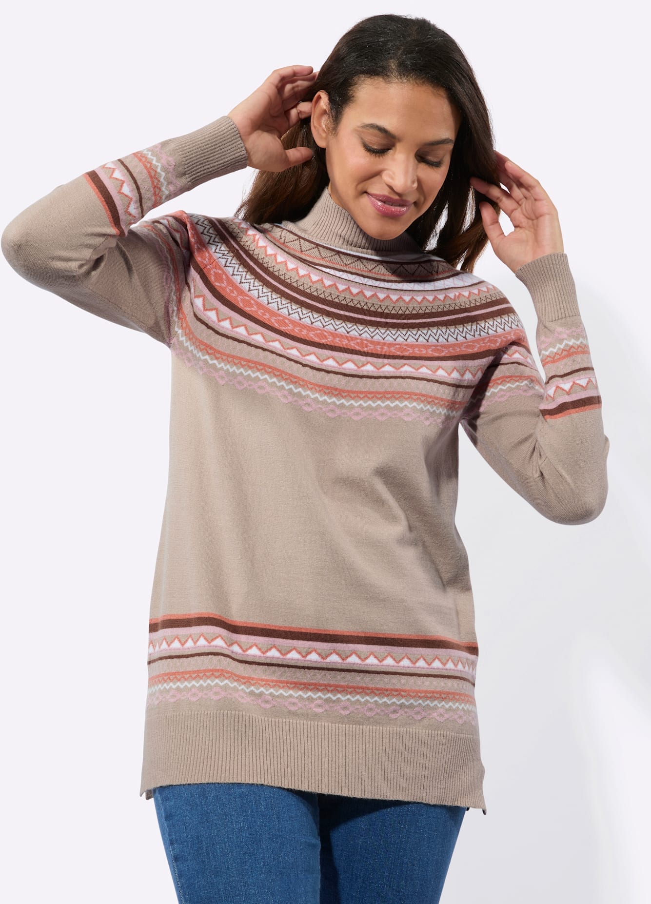 Inspirationen Jacquardpullover »Jacquard-Pullover«