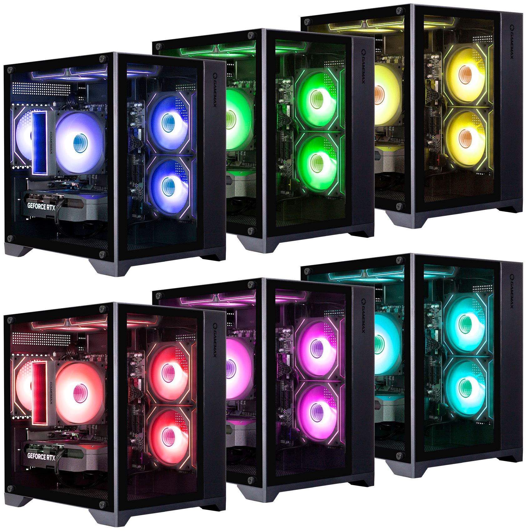 GAMEMAX Gaming-PC »Infinity Mini BK 8223«