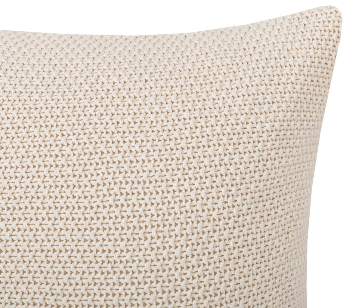 OTTO home Dekokissen »Phelon, 2 Stk., 100% Baumwolle, Strick, ohne Füllung, Dekokissen« Vorderseite: Strickmuster, 100% Baumwolle, weich, uni