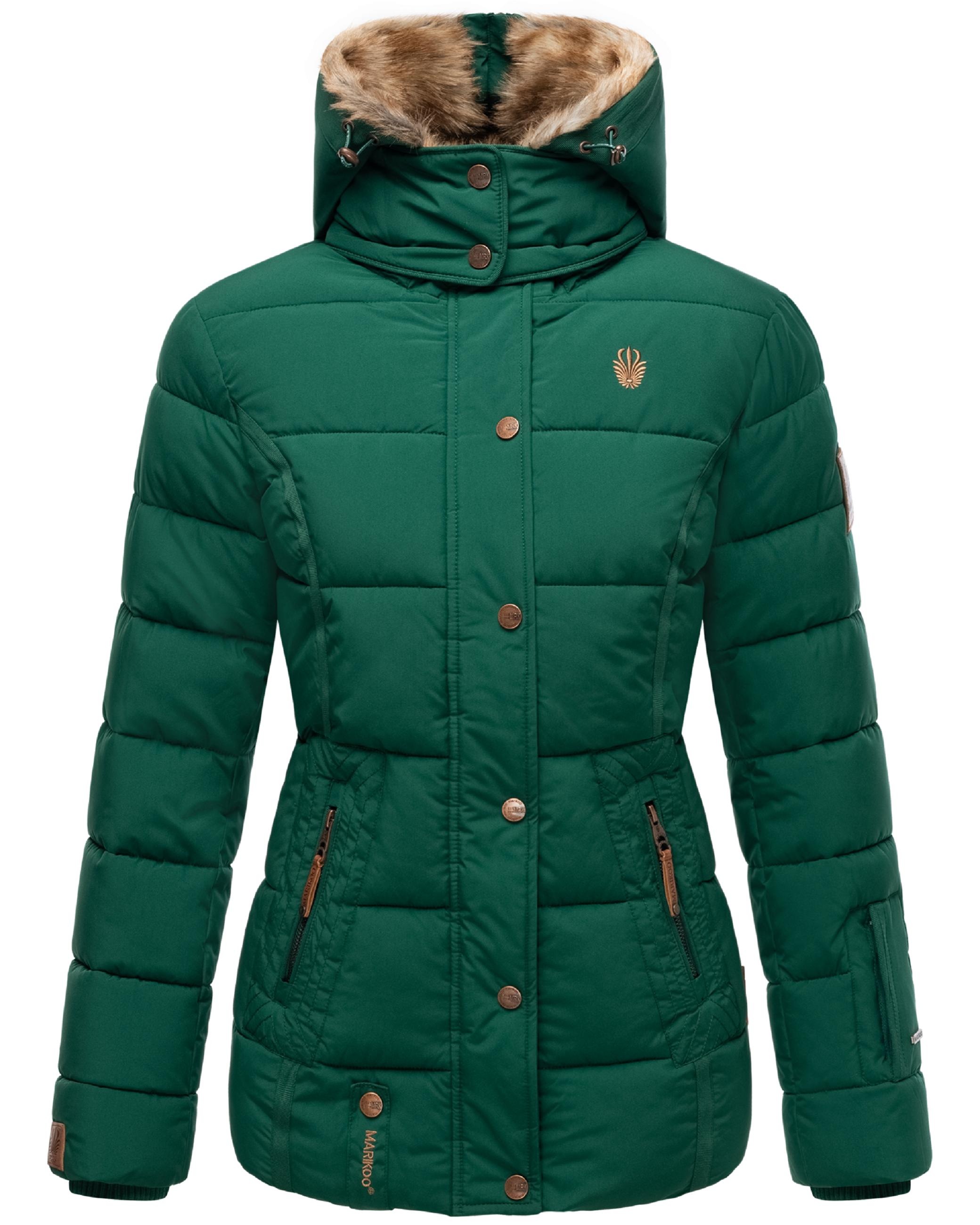 Marikoo Winterjacke »Winterjacke Nekoo«, mit Kapuze, stylische Damen Steppjacke mit großer Kapuze