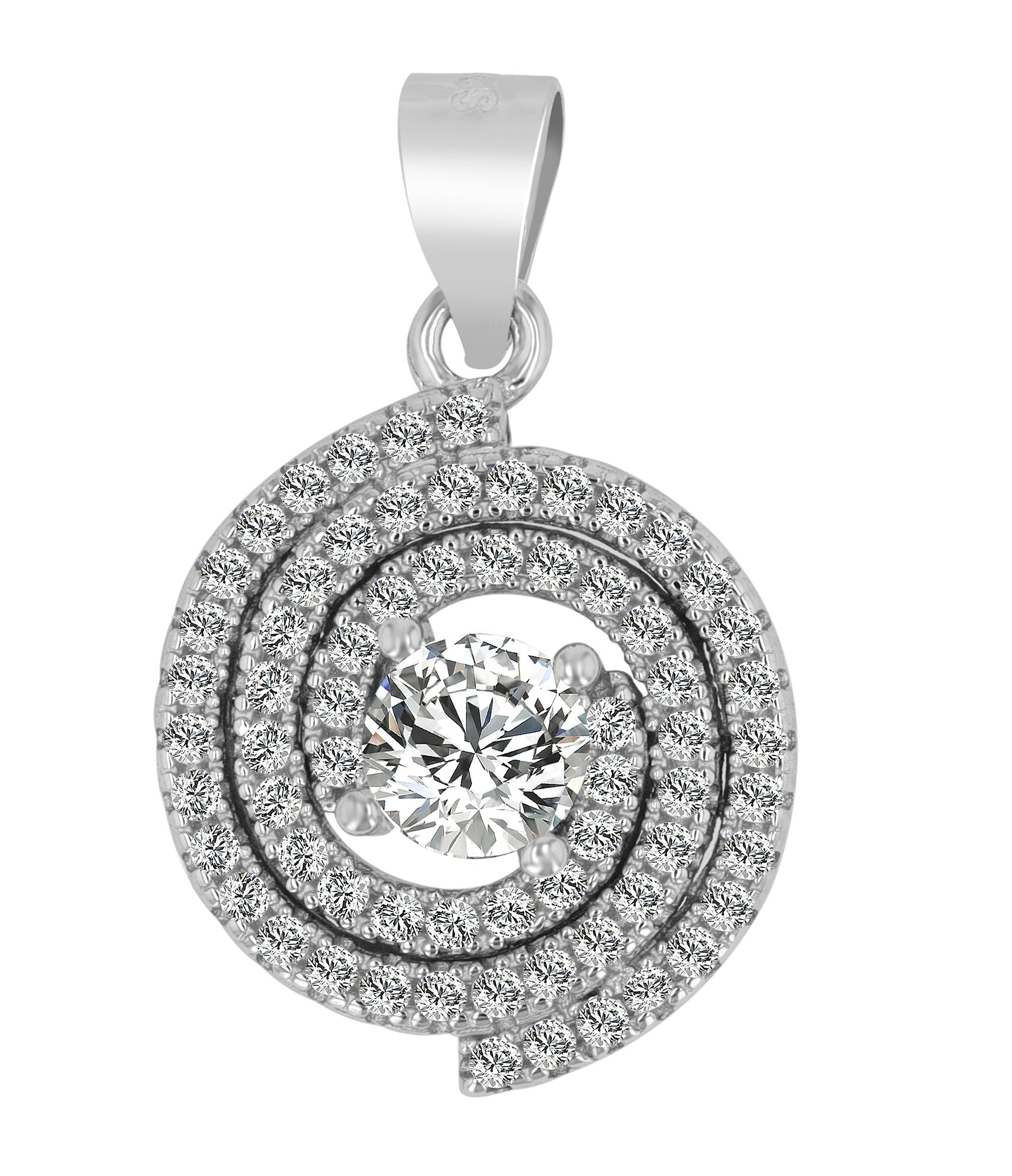 Adelia´s Kettenanhänger »Damen Anhänger aus 925 Silber mit Zirkonia«