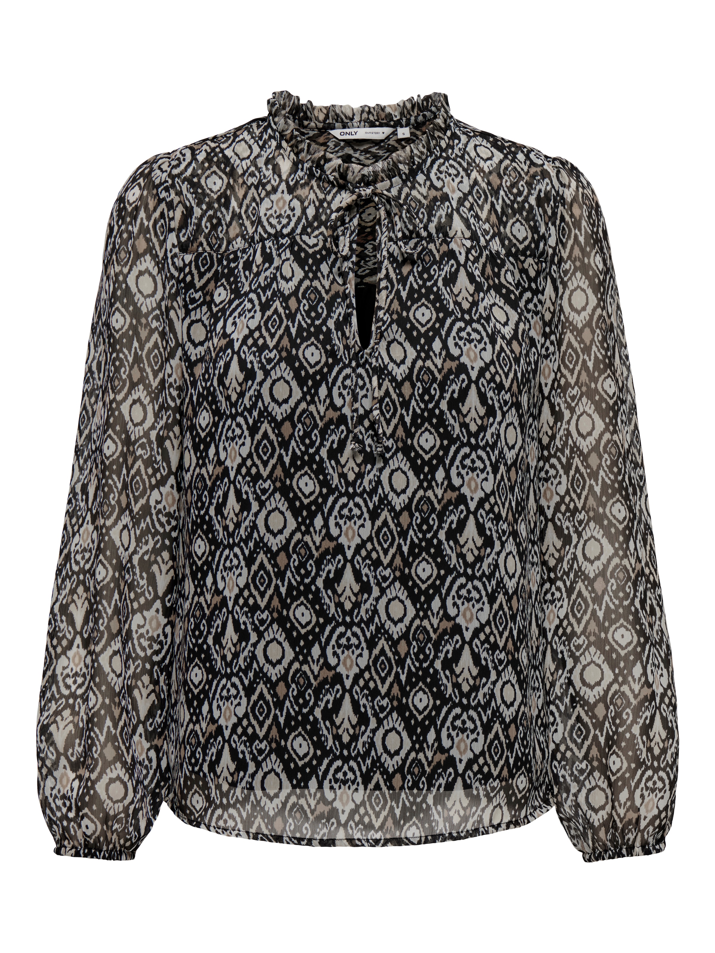 ONLY Chiffonbluse »ONLDITSY L/S BLOUSE WVN«