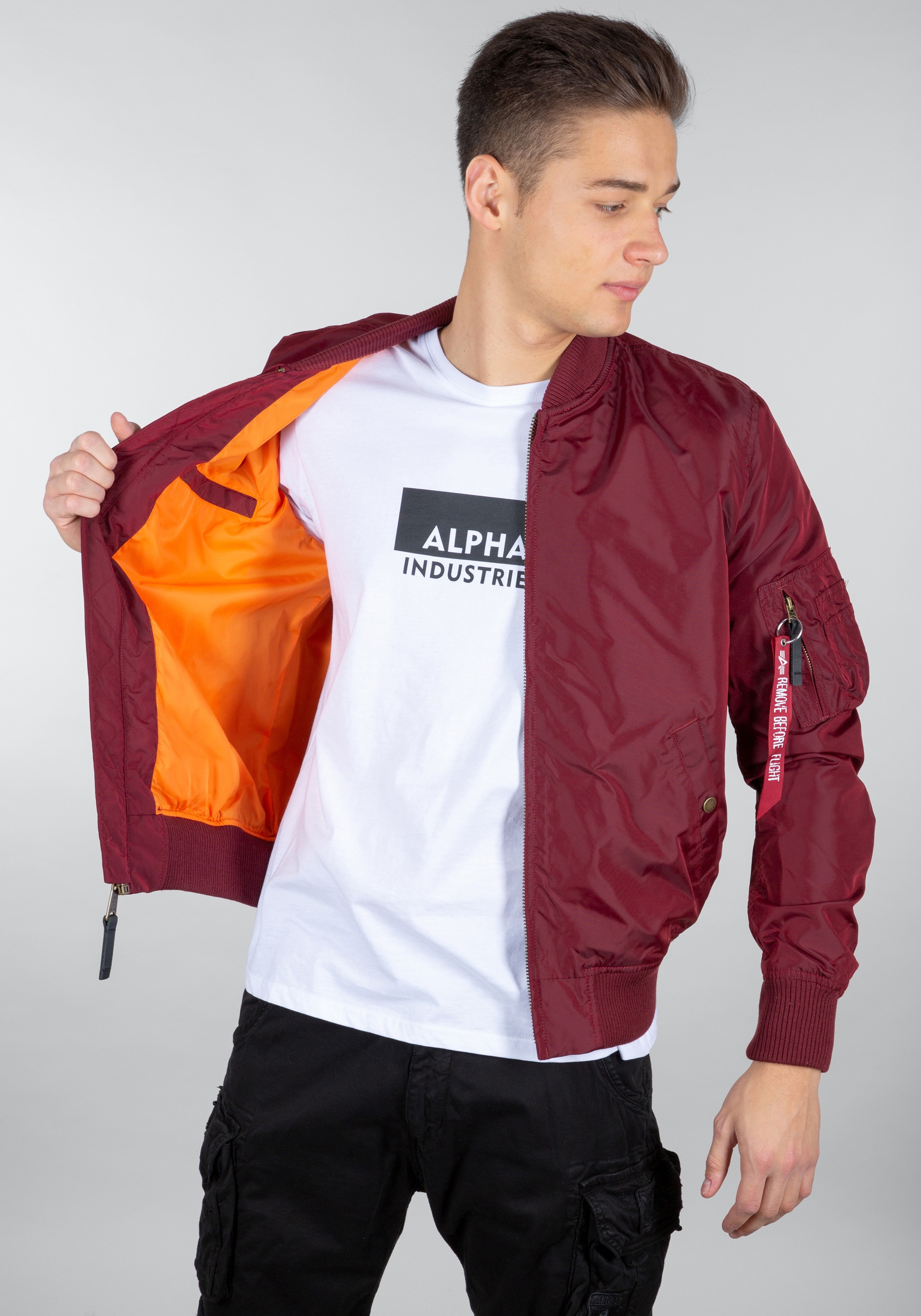 Alpha Industries Bomberjacke »Alpha Industries Men - Bomber Jackets MA-1 TT Two Tone«