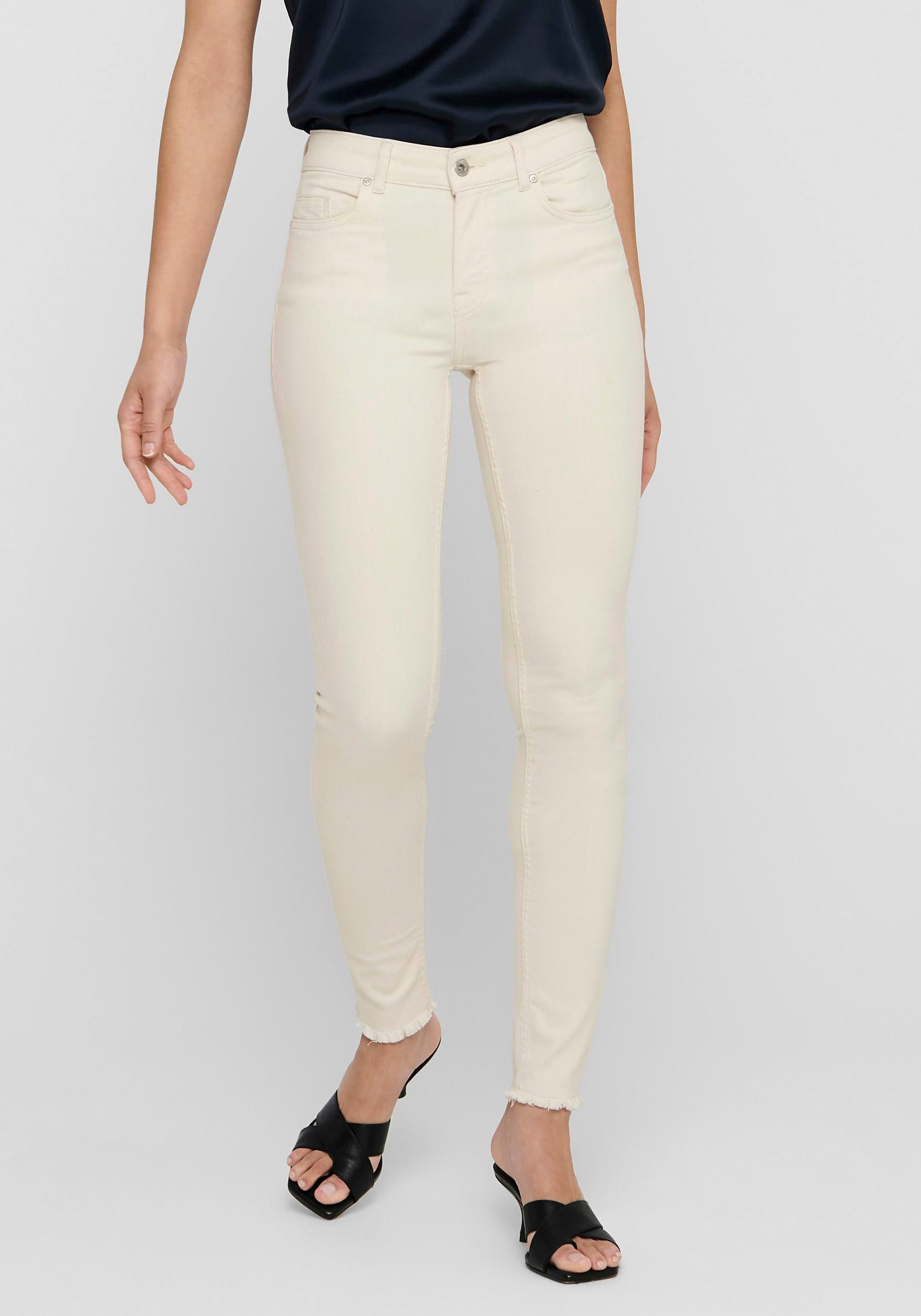 Only Skinny-fit-Jeans »ONLBLUSH LIFE MID SK AK RW DOT019«