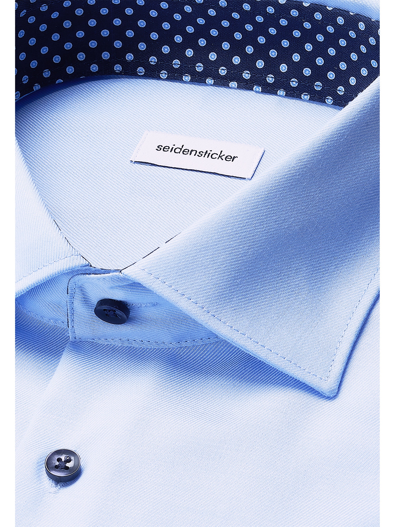 seidensticker Businesshemd »Schwarze Rose« Regular 1/1 Extra lang Kentkragen Uni