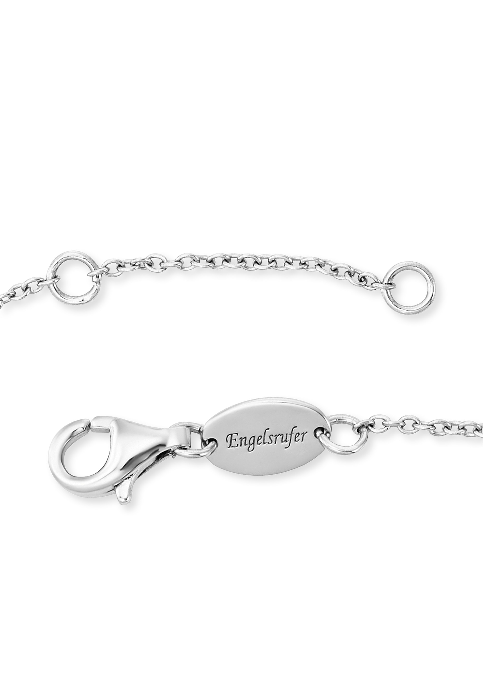 Engelsrufer Silberarmband »LUCKY EYE, ERB-EYE-ZIM«, mit Emaille - mit Zirkonia (synth.)