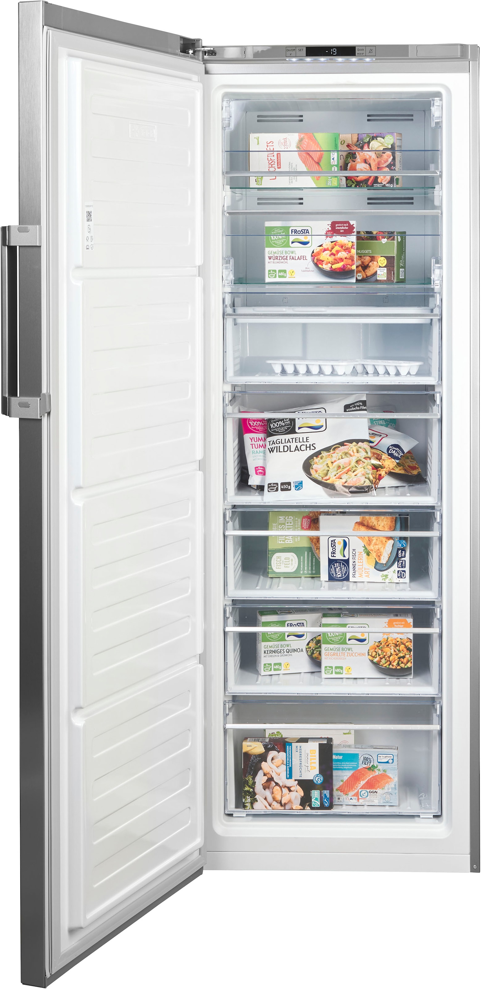 BEKO Gefrierschrank »RFNE290T45XPN«, 171,4 cm hoch, 59,5 cm breit