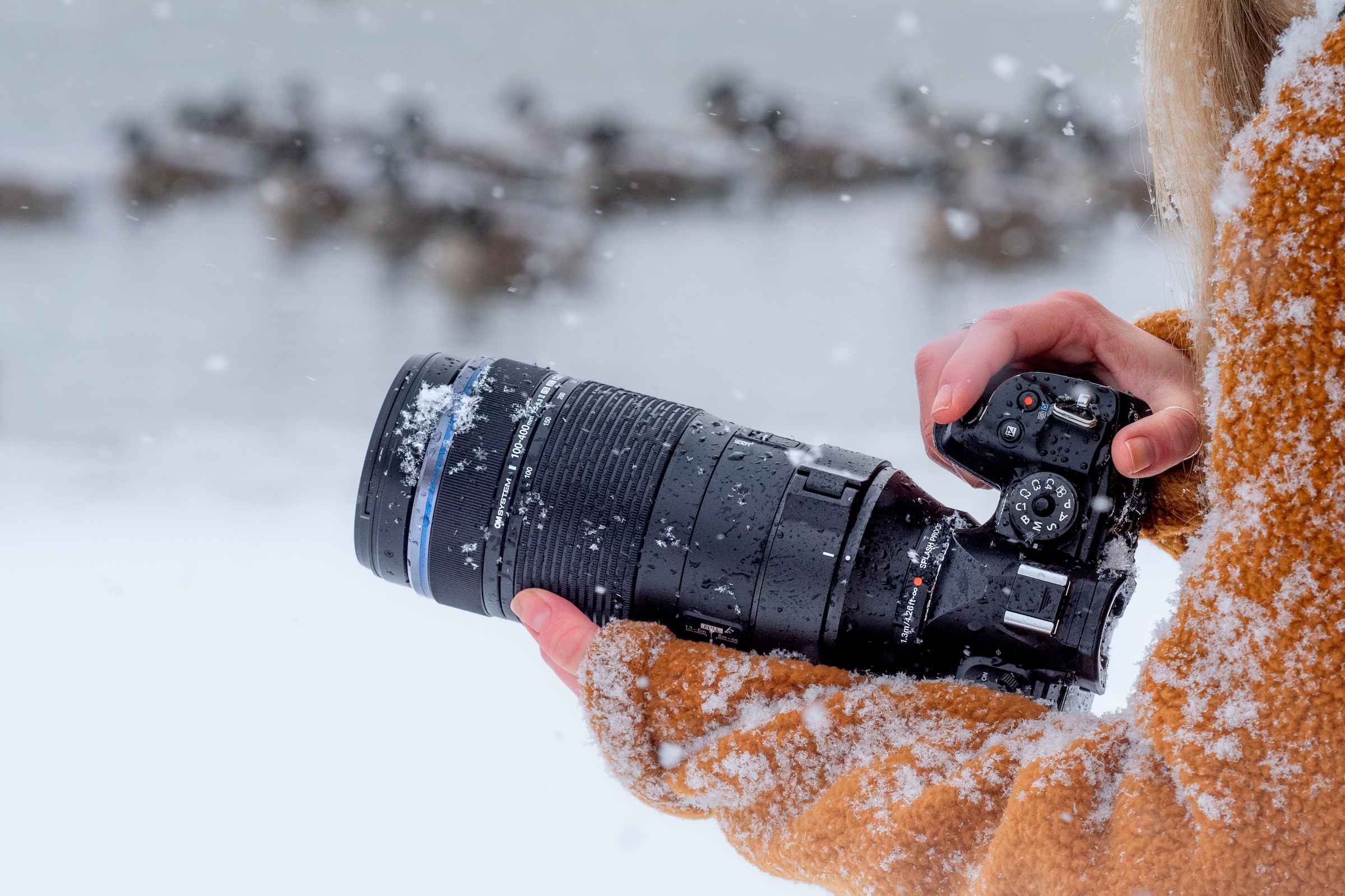 OM SYSTEM Objektiv »M.Zuiko Digital ED 100-400mm F5.0-6.3 IS II«