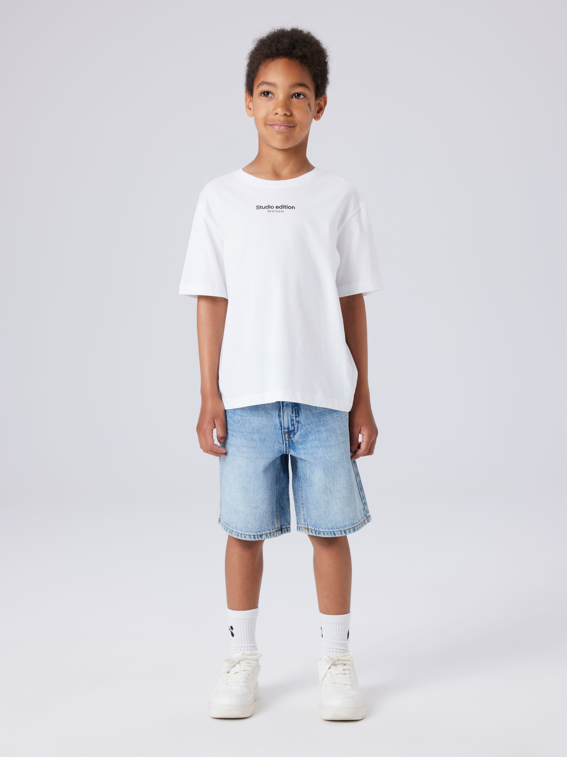 Name It Jeansshorts »NKMRYAN REG L DNM SHORTS 6750-DM NOOS« Baumwolle