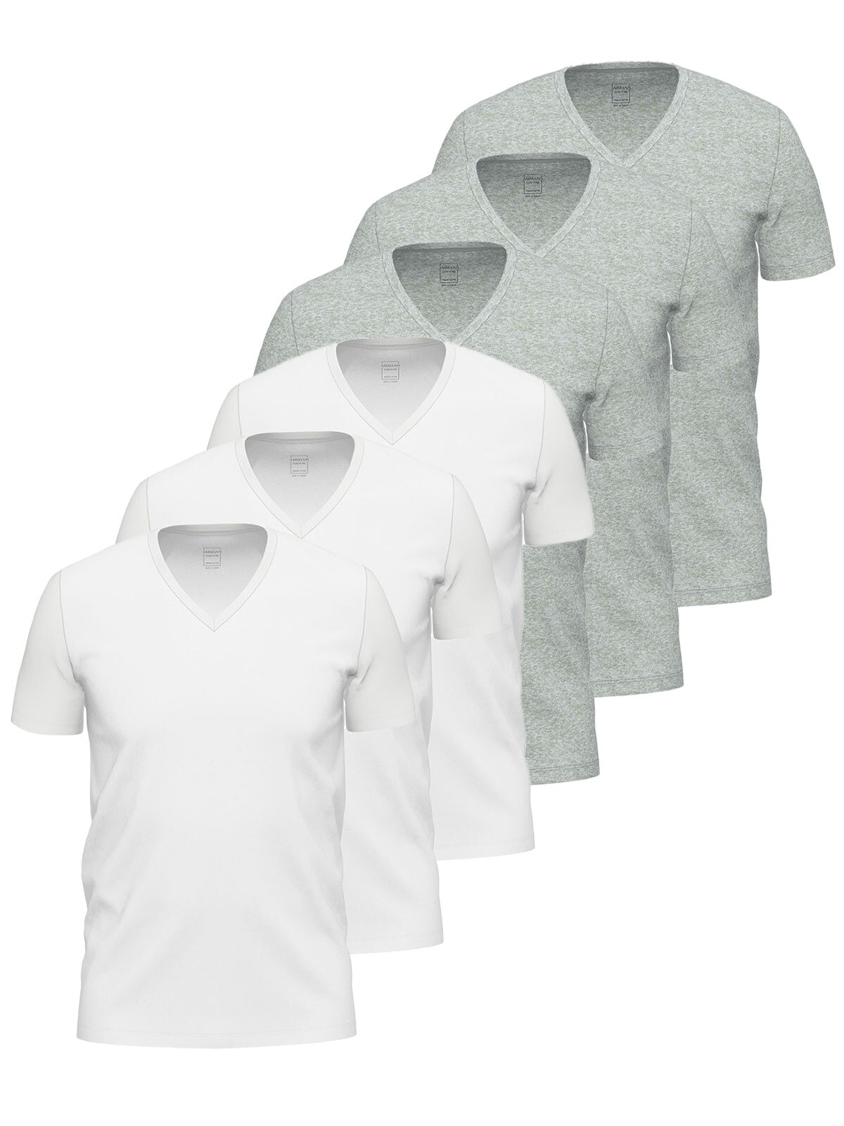 Ammann Unterhemd »6er Pack Shirt 1/2 Arm Day Modern / Close to you«, (Spar-Pack, 6 Stück St.)