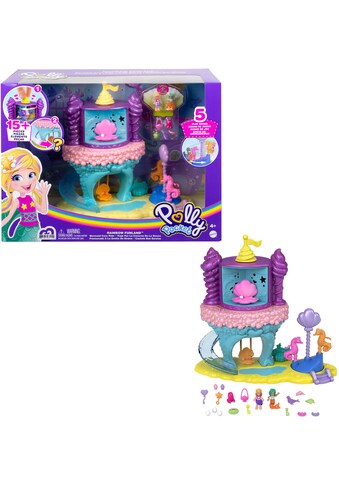 Mattel® Spielwelt »Polly Pocket, Regenbogen-Einhornspaß Meerjungfrauen-Bucht« kaufen