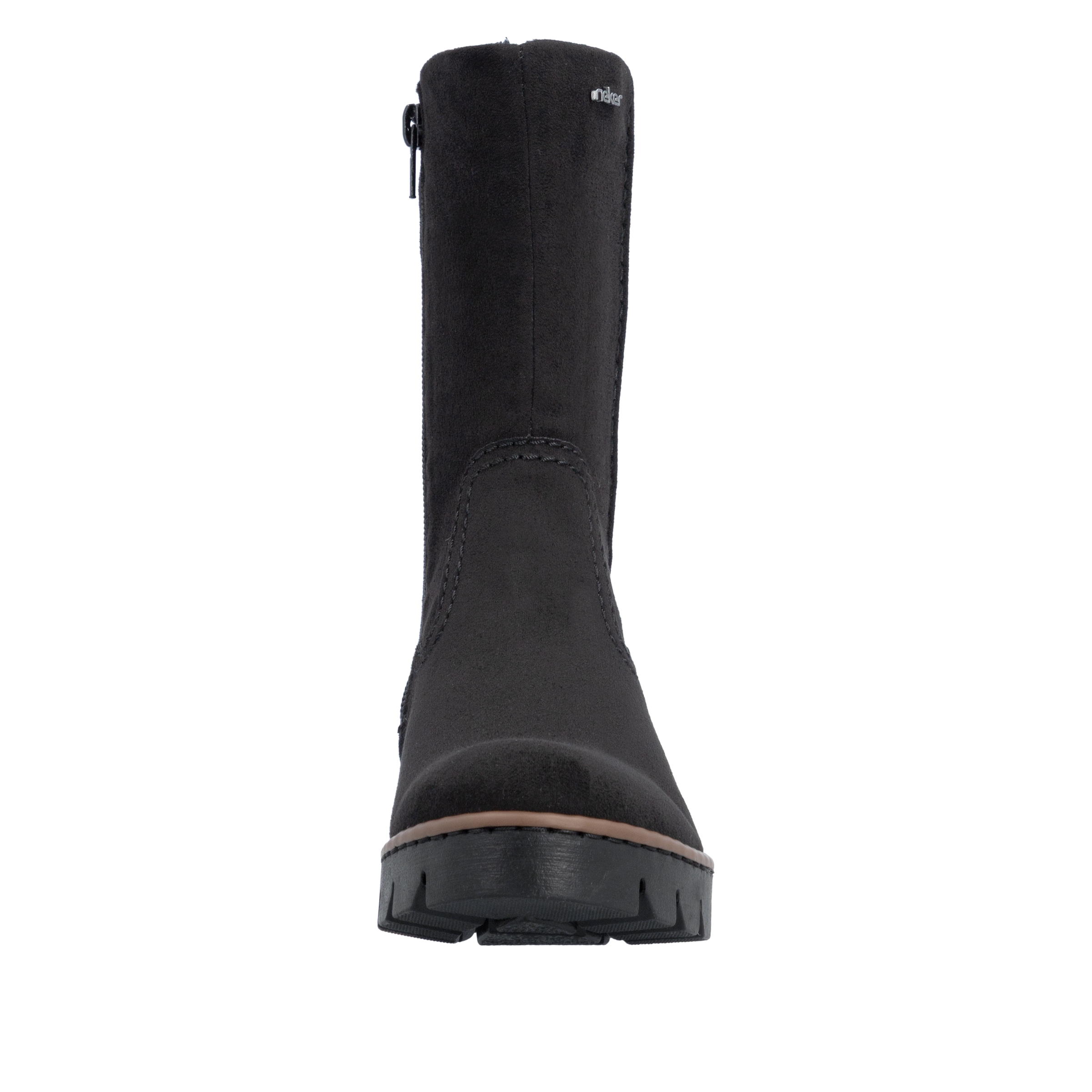 Rieker Stiefelette  Klassik-Boots mit Blockabsatz und Reißverschluss