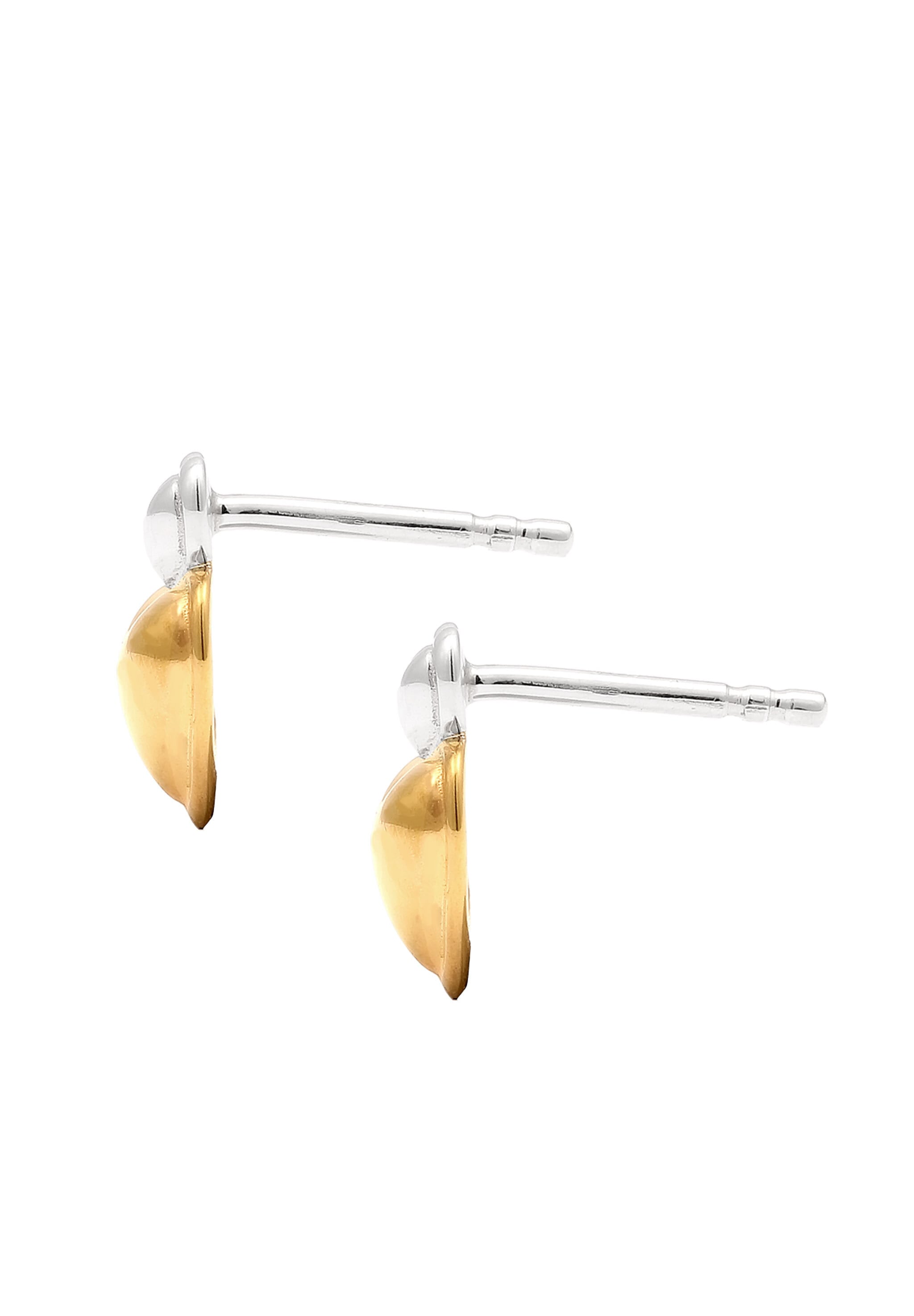 Elli Paar Ohrstecker »Ohrringe Ohrstecker Herz 925 Sterling Silber«