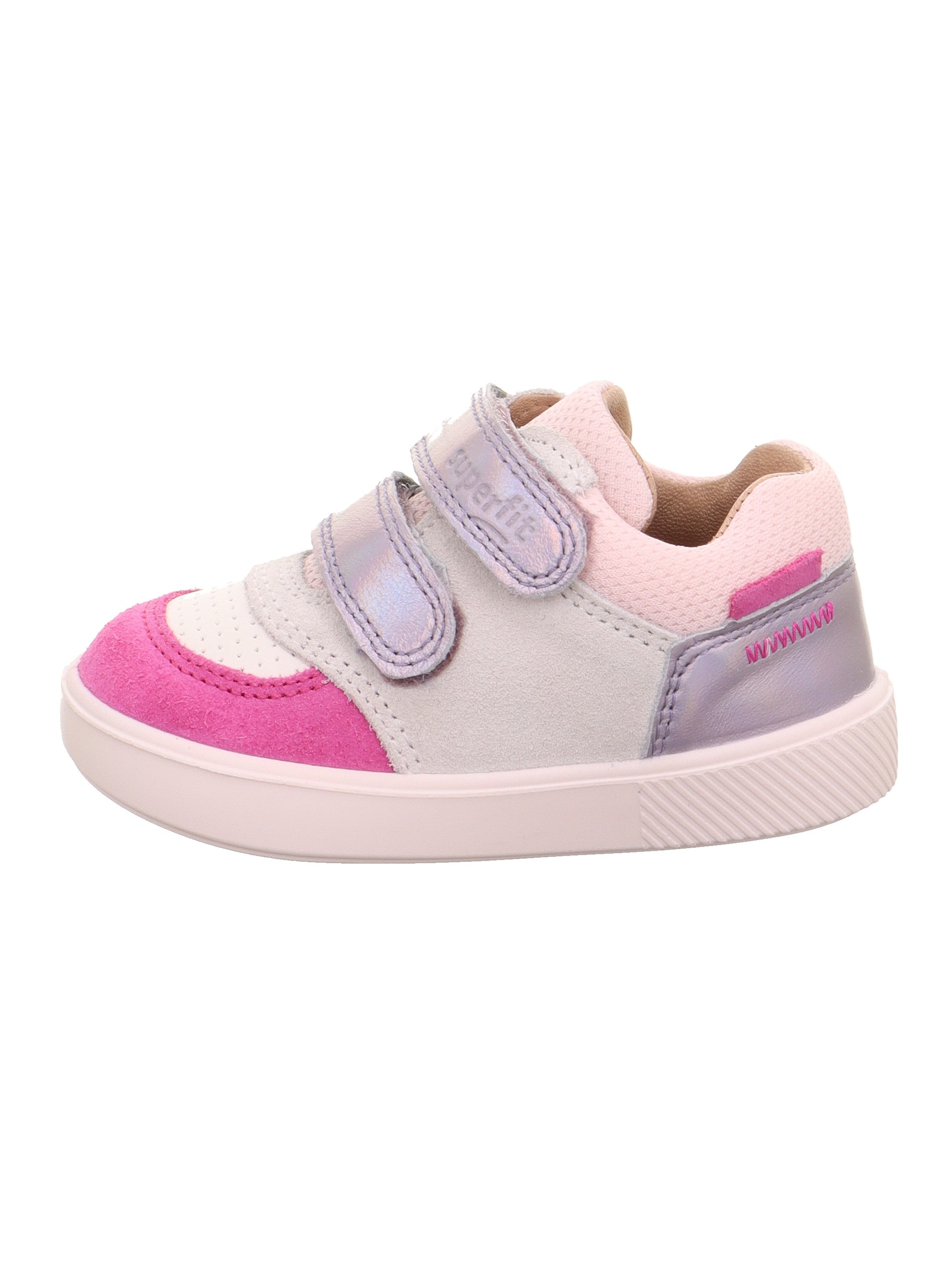 Superfit Klettschuh »SUPIES WMS: mittel«  Sneaker, Freizeitschuh im Retro Look, Größenschablone zum Download